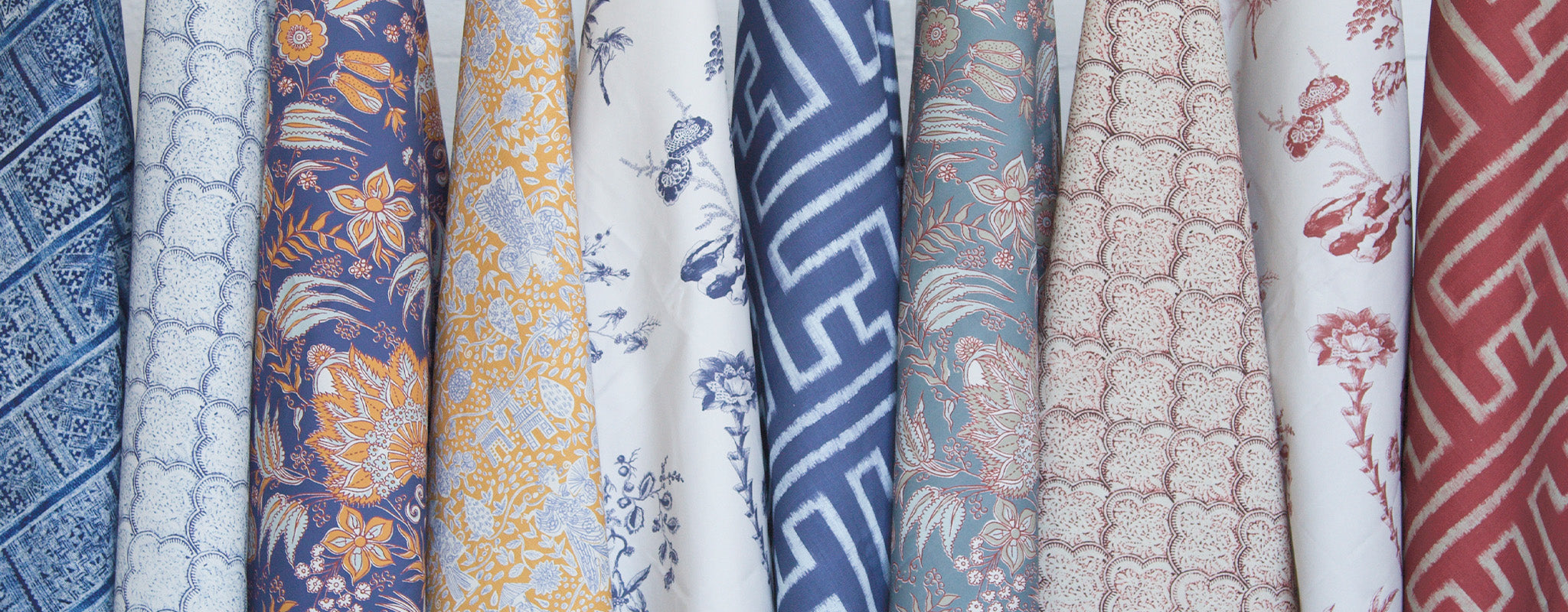 Nautical Narrative Fabric