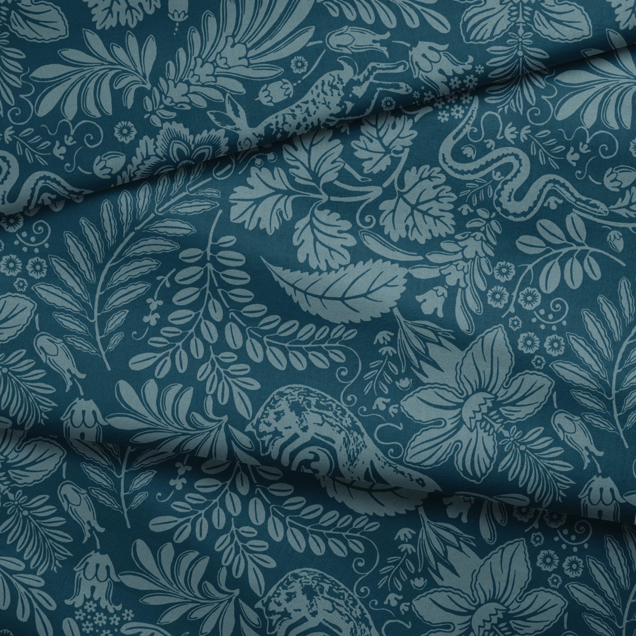 fabric fold mockup