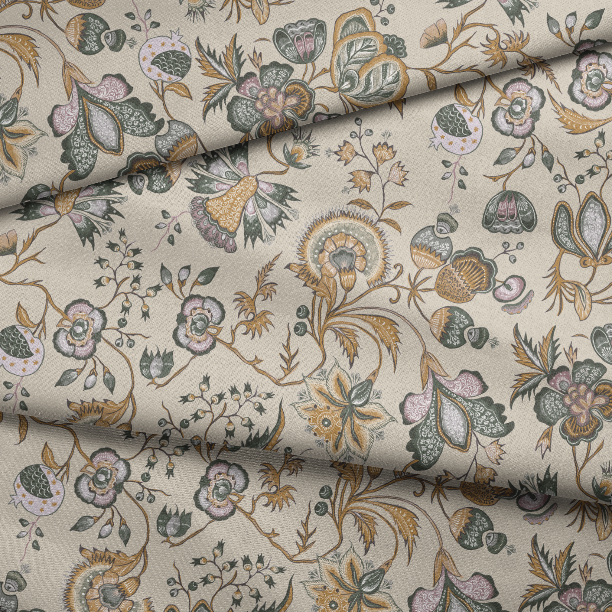 fabric fold mockup