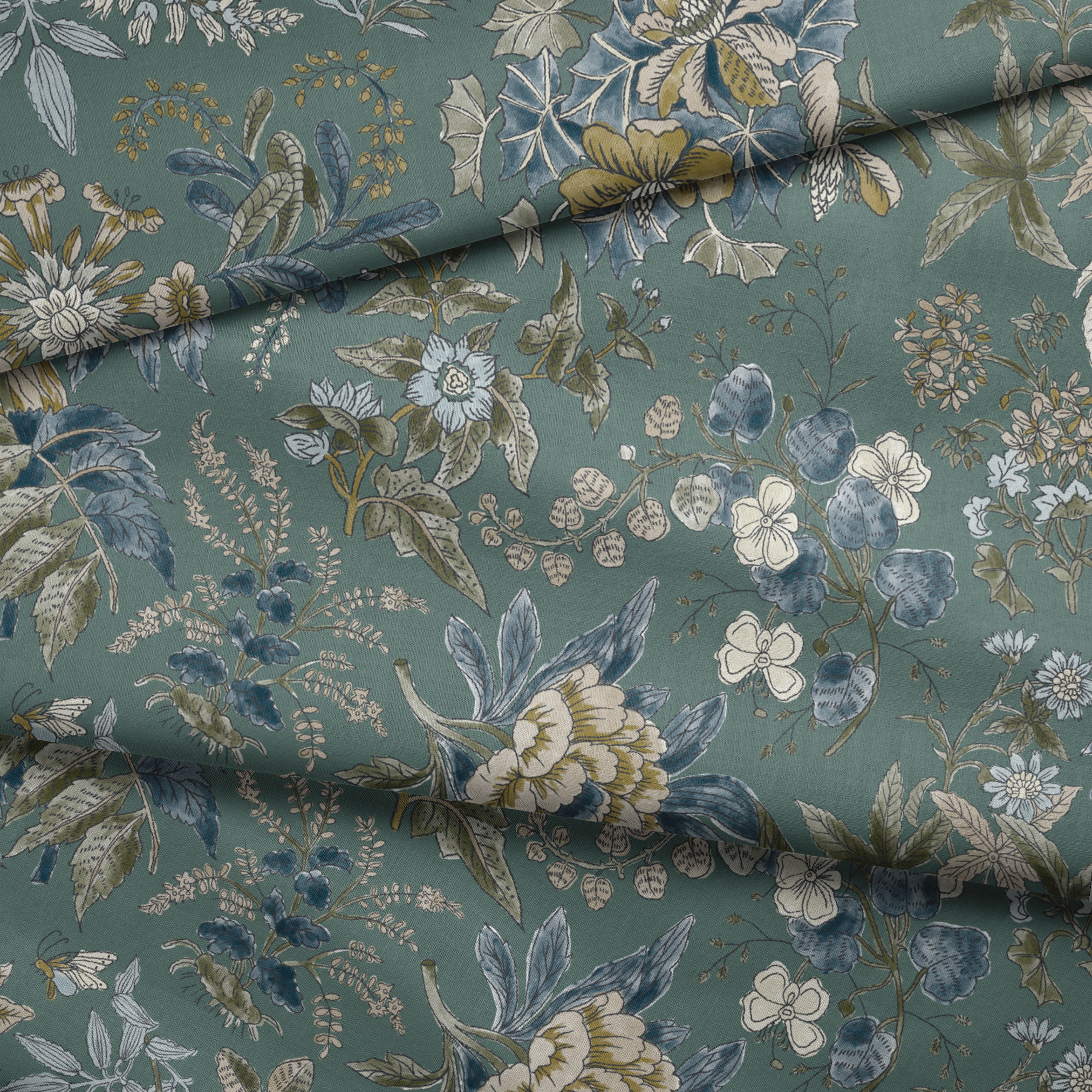 fabric fold mockup