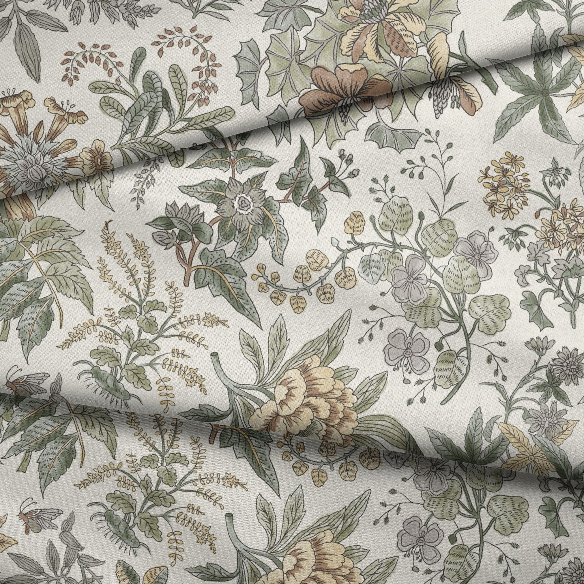 fabric fold mockup