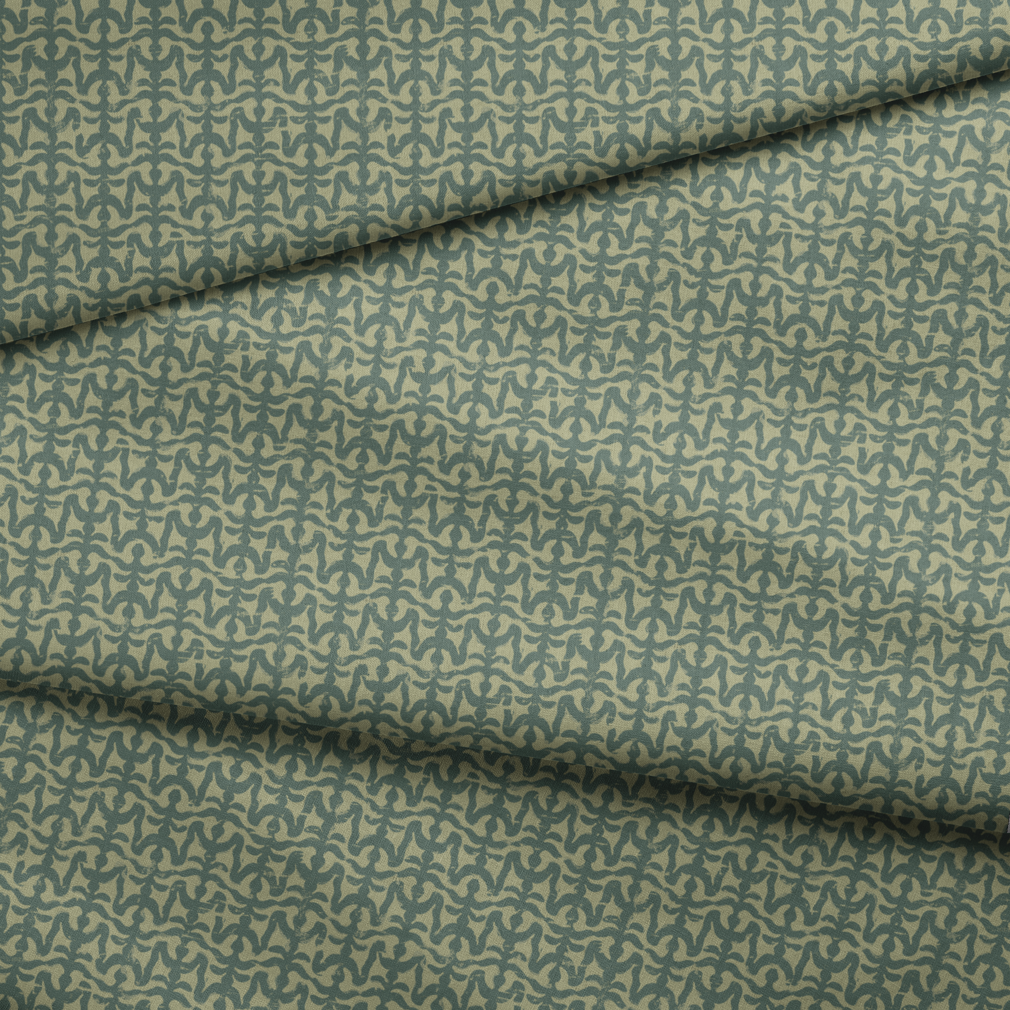 fabric fold mockup