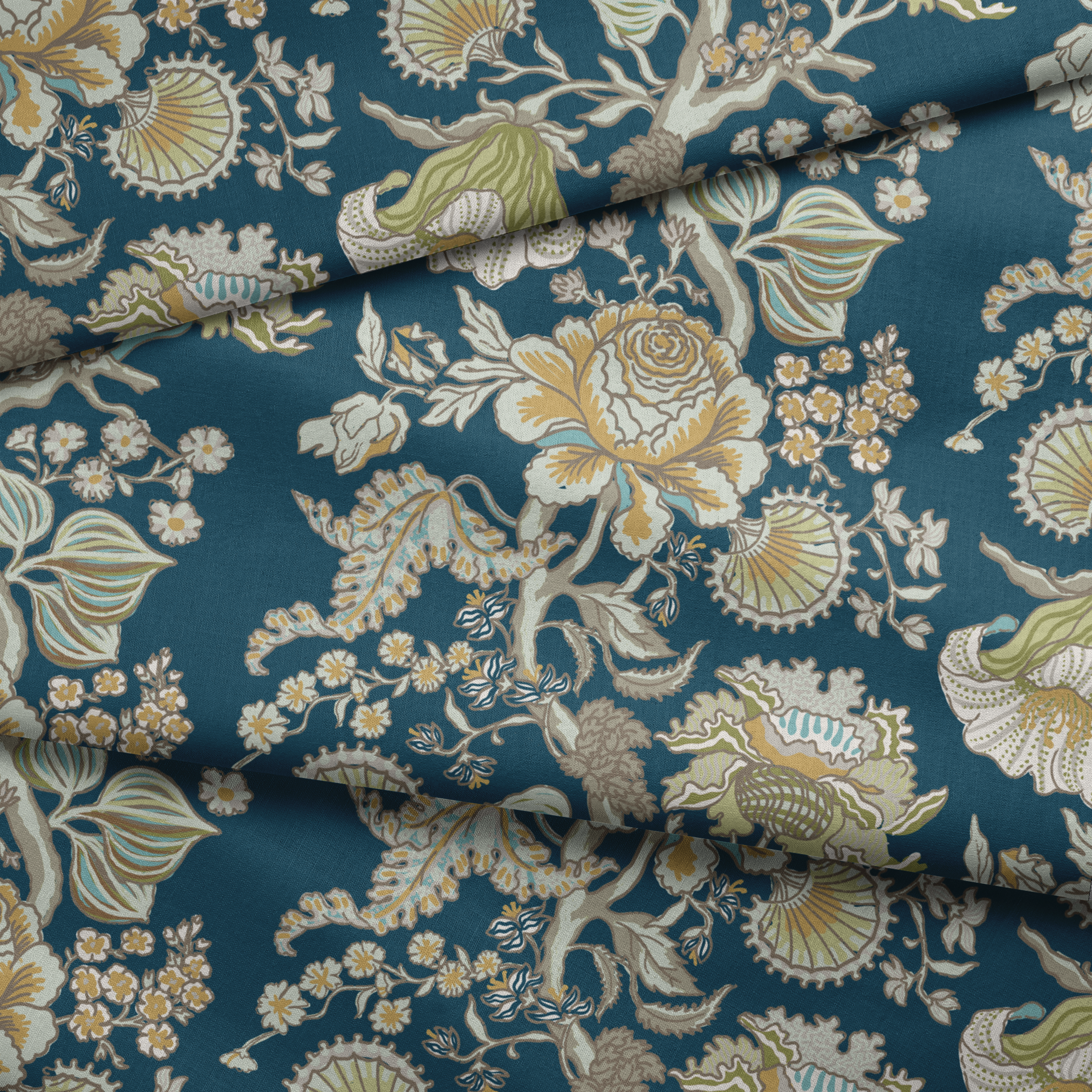 fabric fold mockup