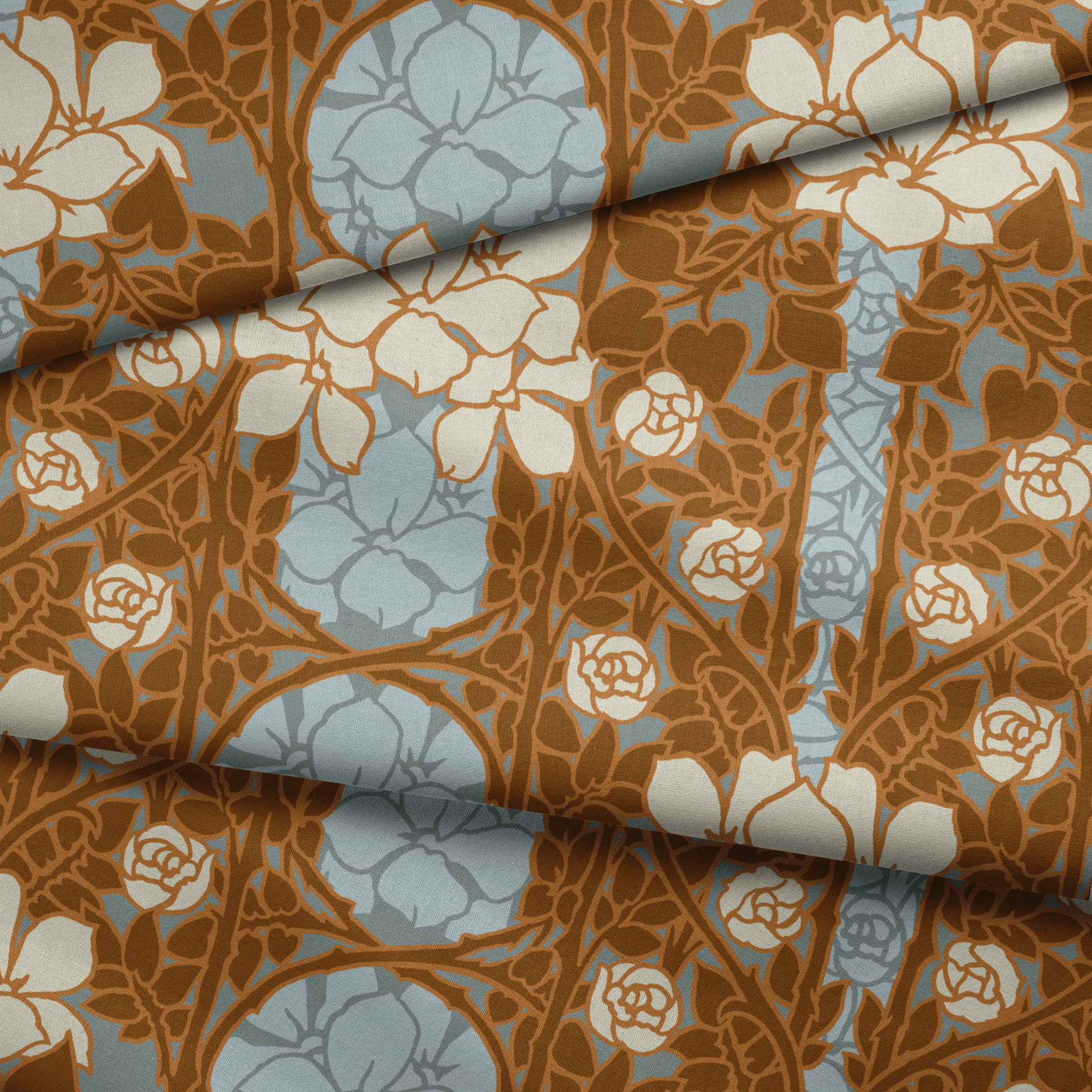 fabric fold mockup
