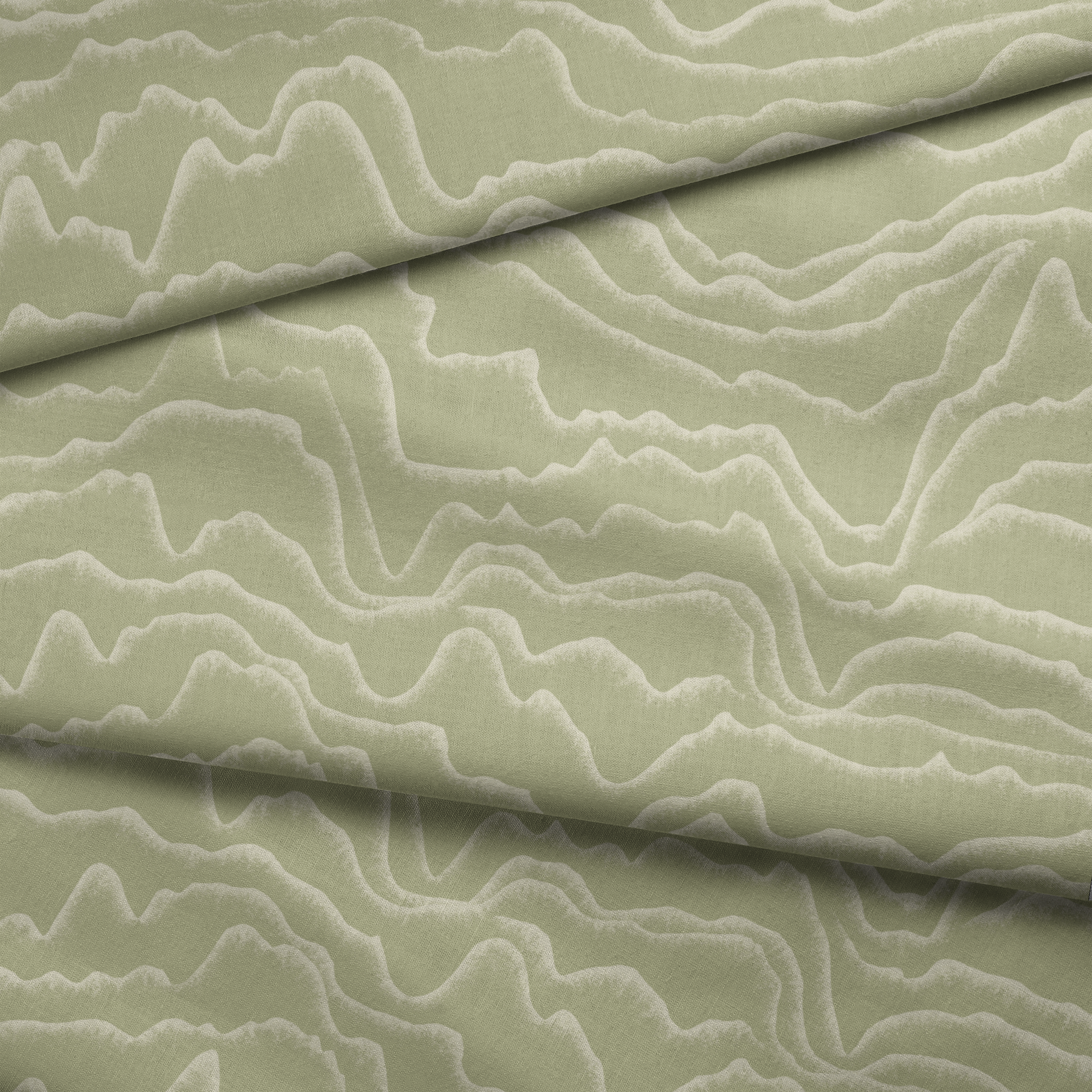 fabric fold mockup