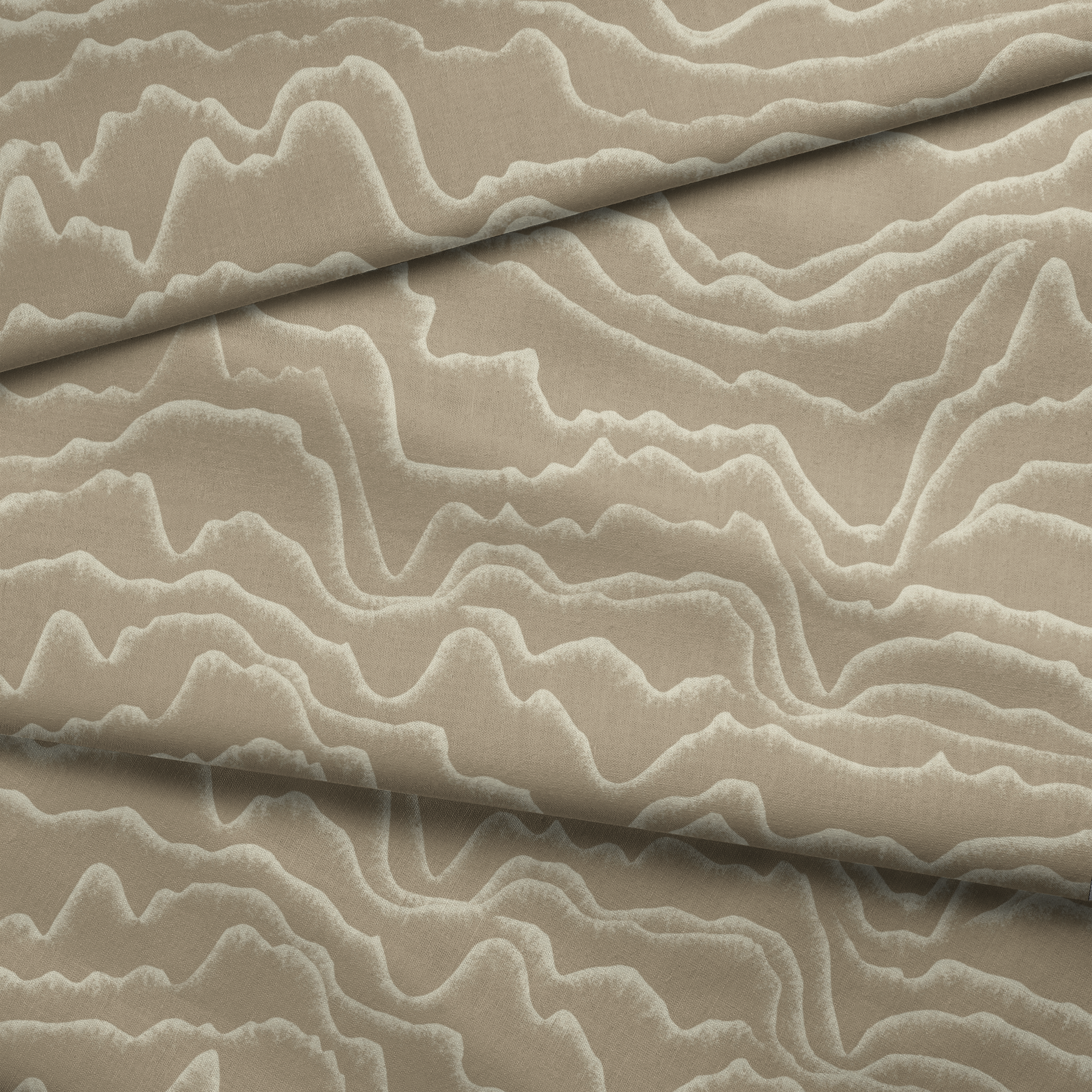 fabric fold mockup