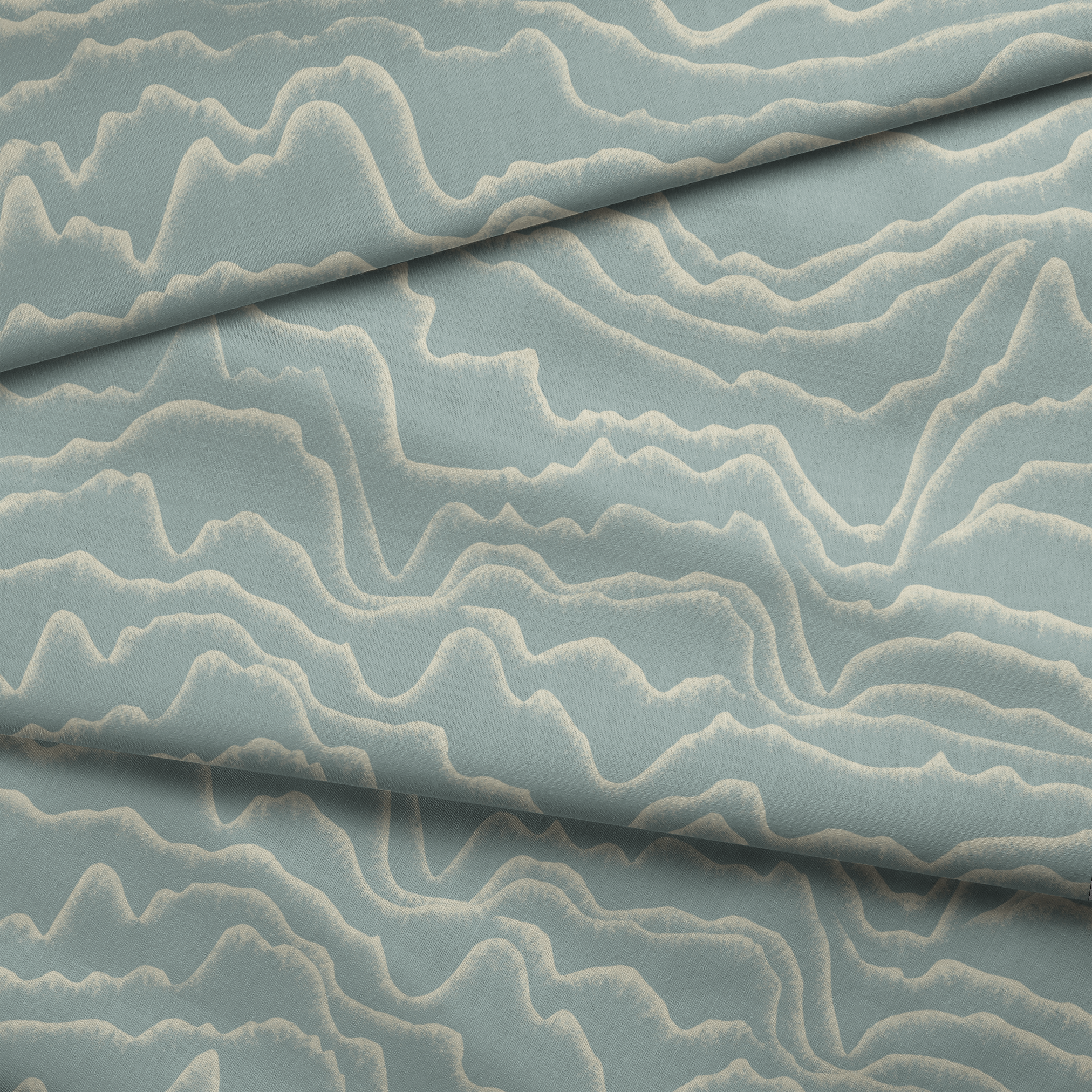fabric fold mockup