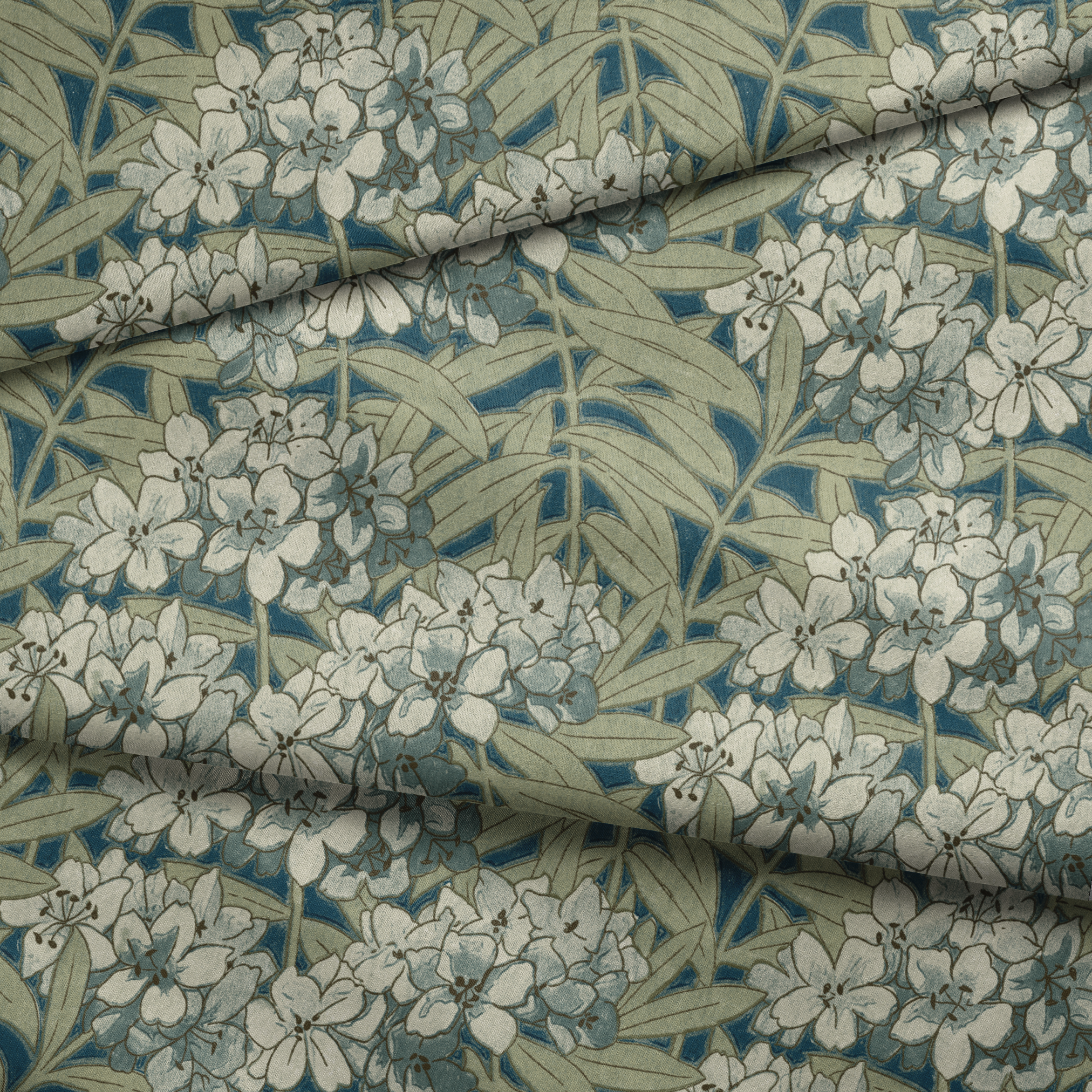 fabric fold mockup