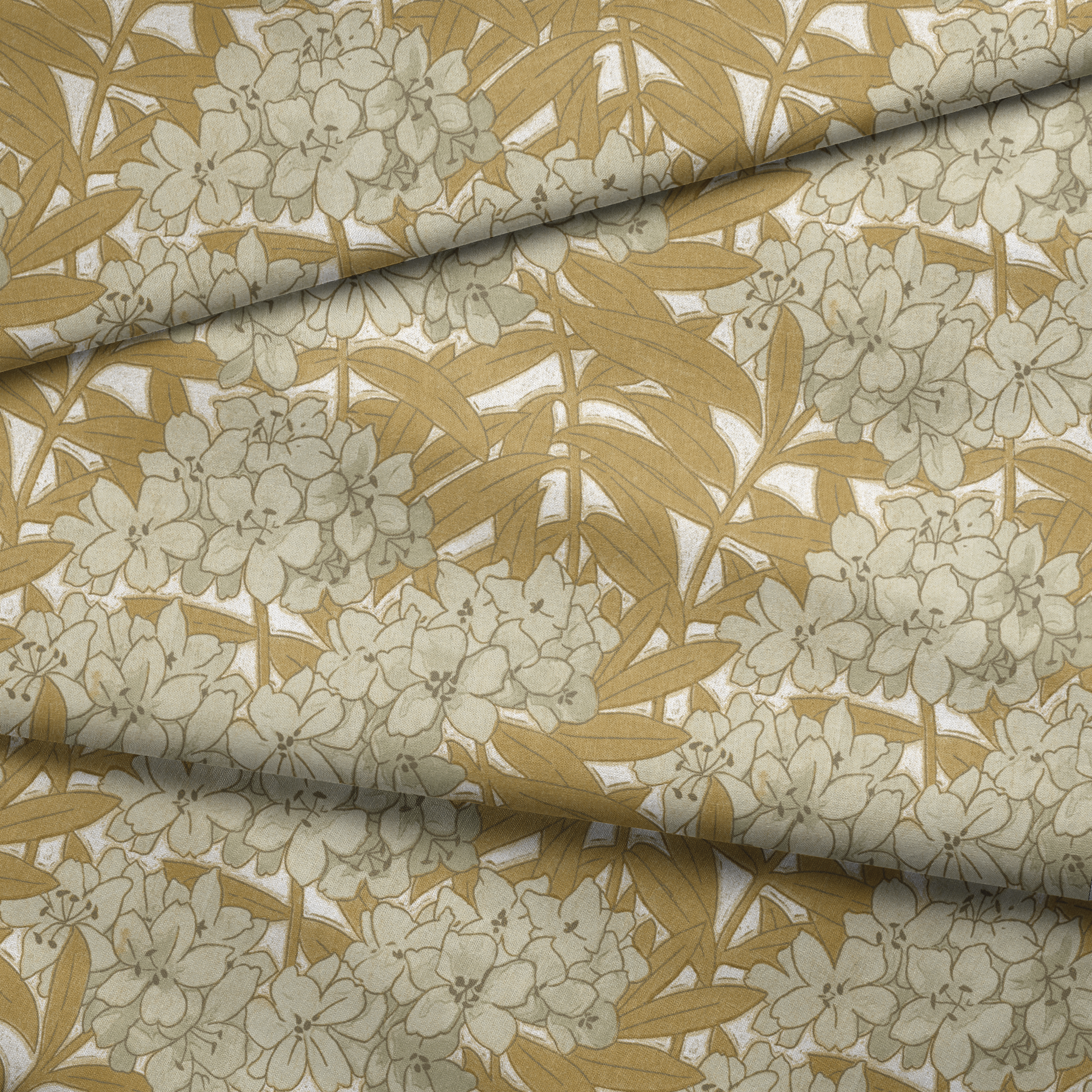 fabric fold mockup