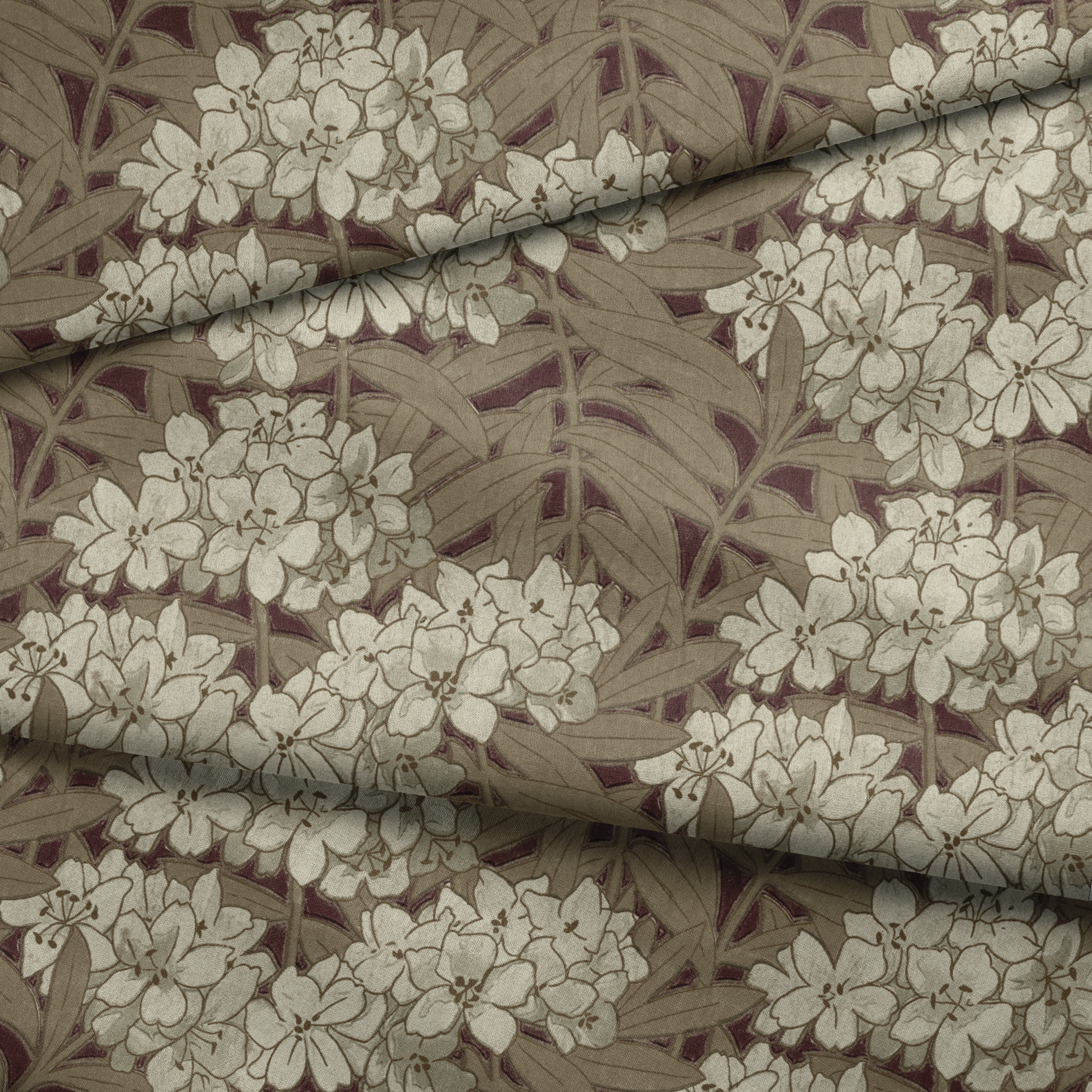 fabric fold mockup