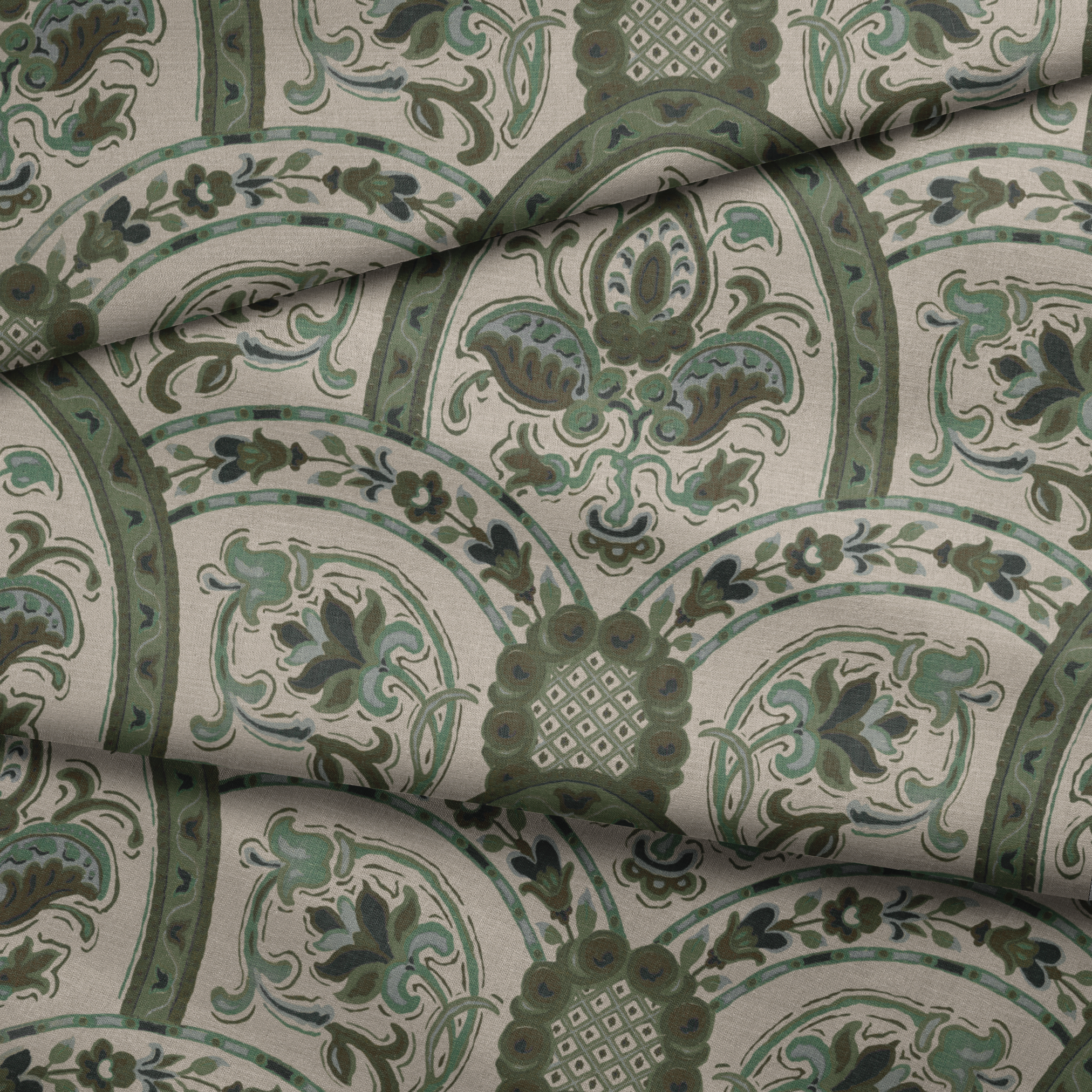 fabric fold mockup