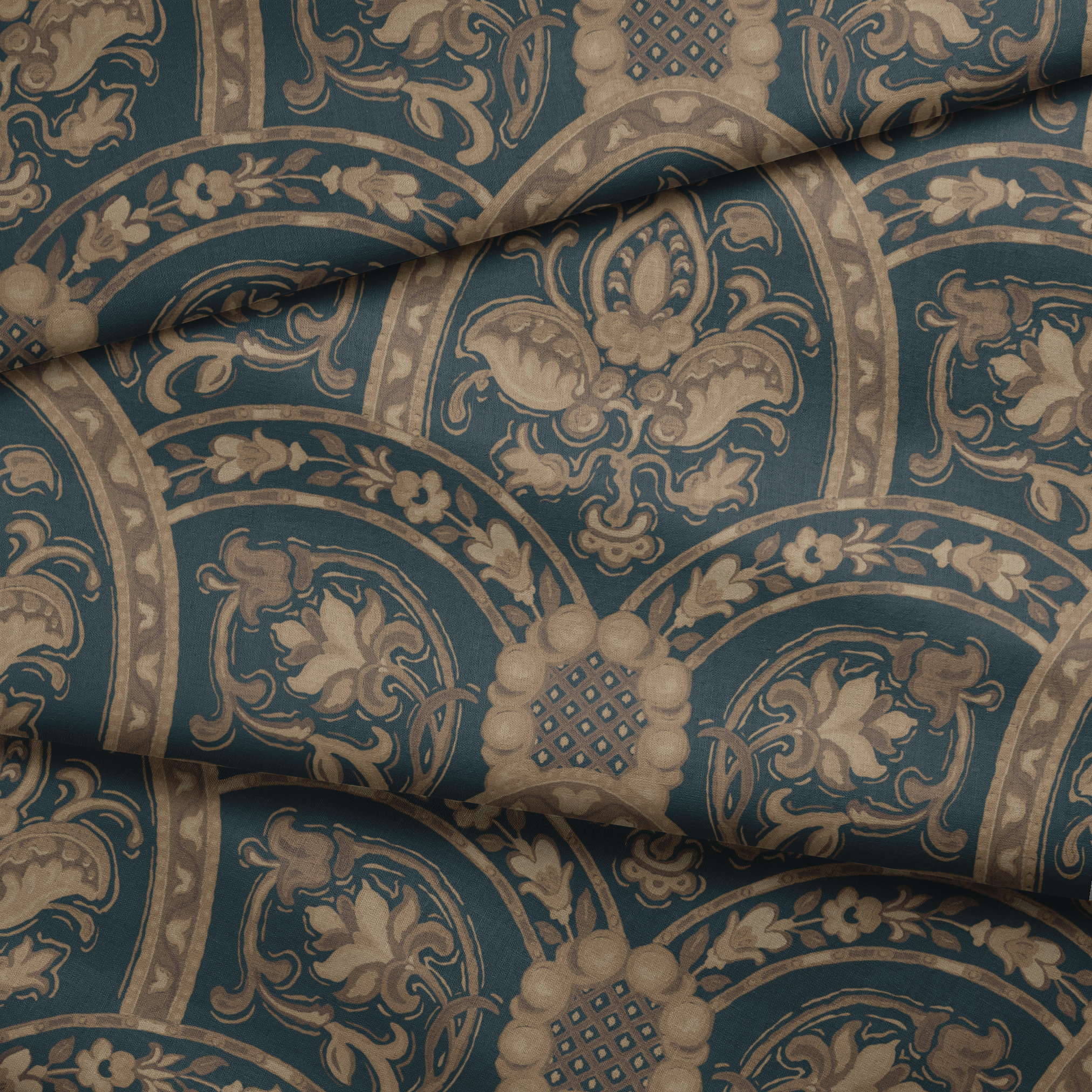 fabric fold mockup