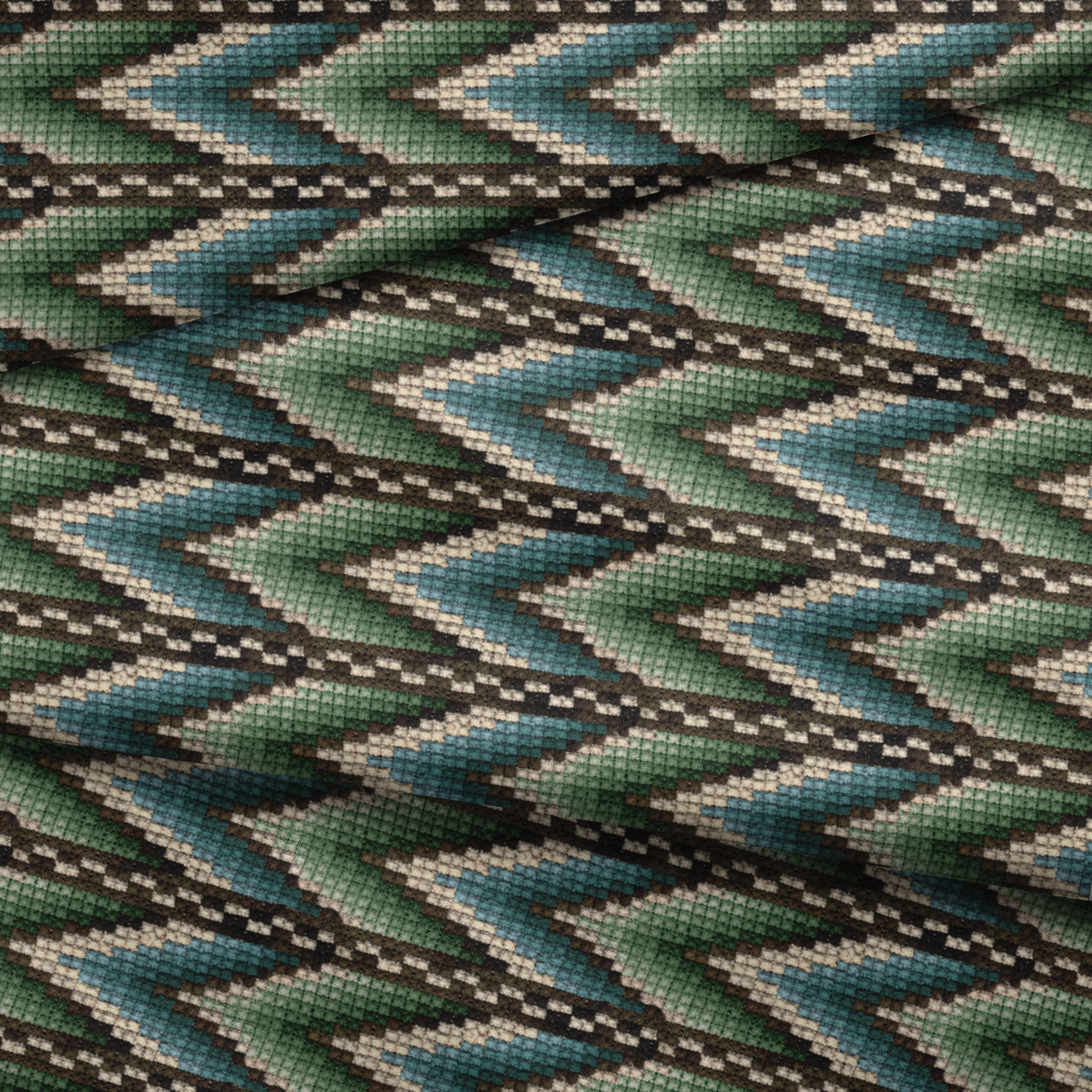 fabric fold mockup