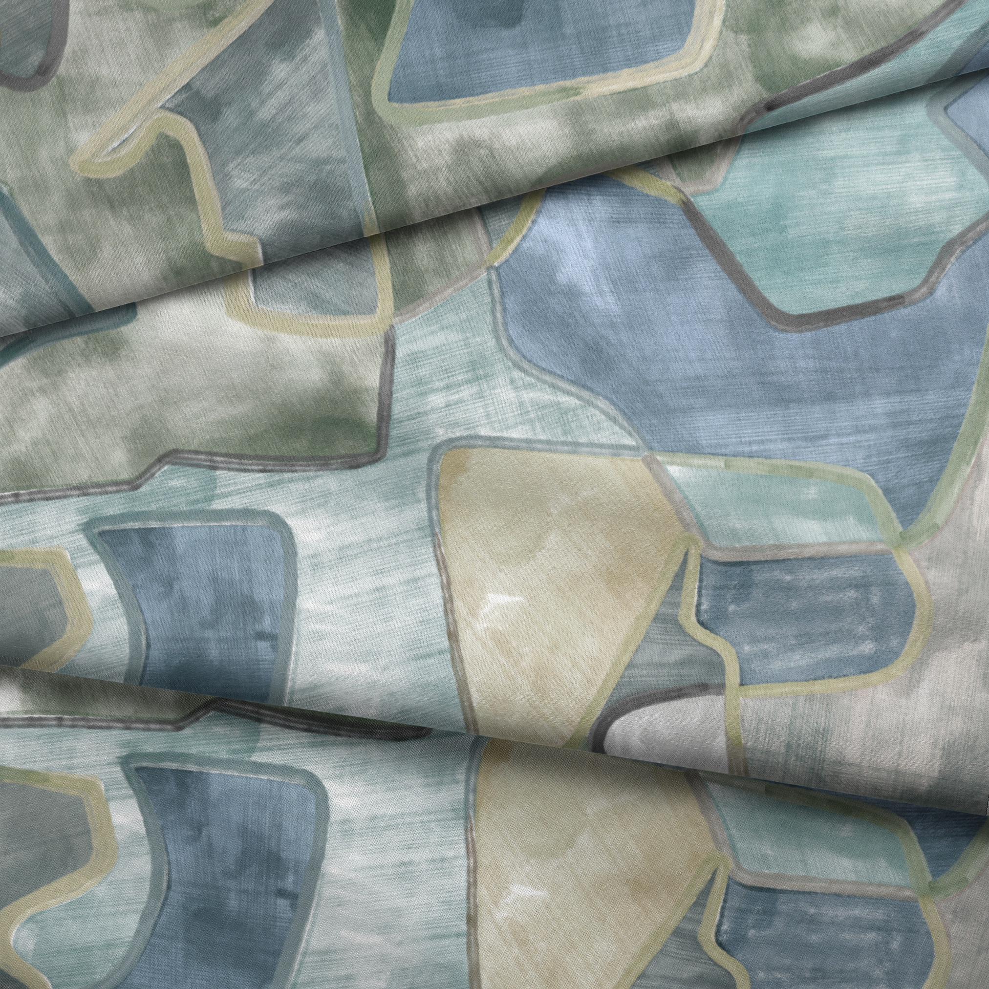 fabric fold mockup