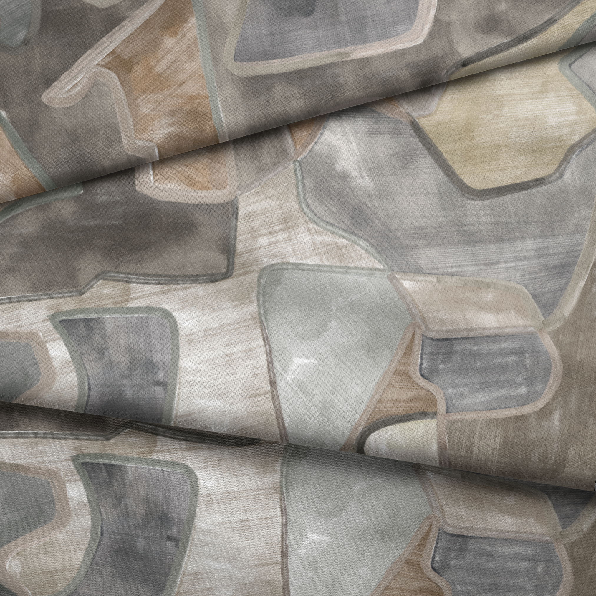 fabric fold mockup