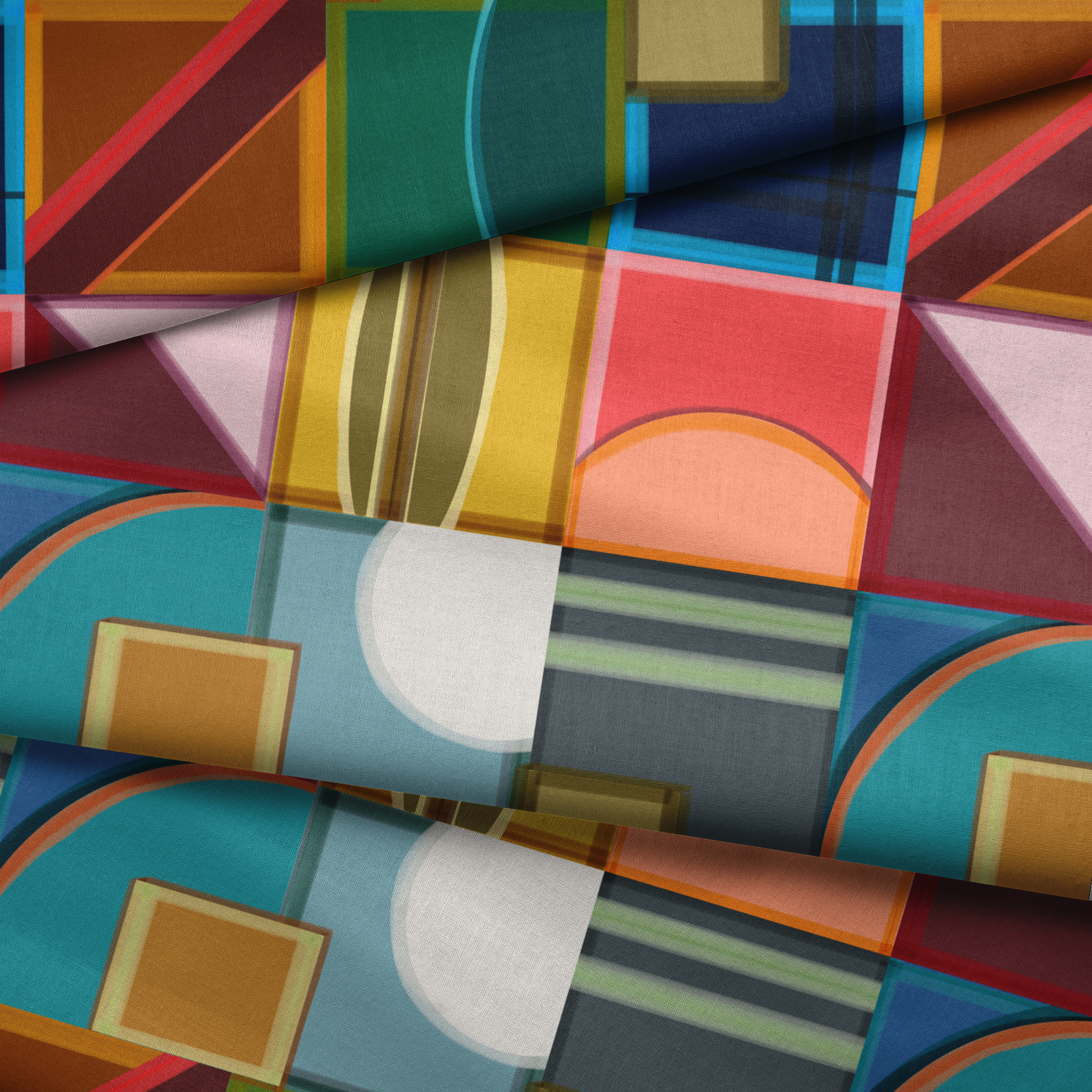 fabric fold mockup