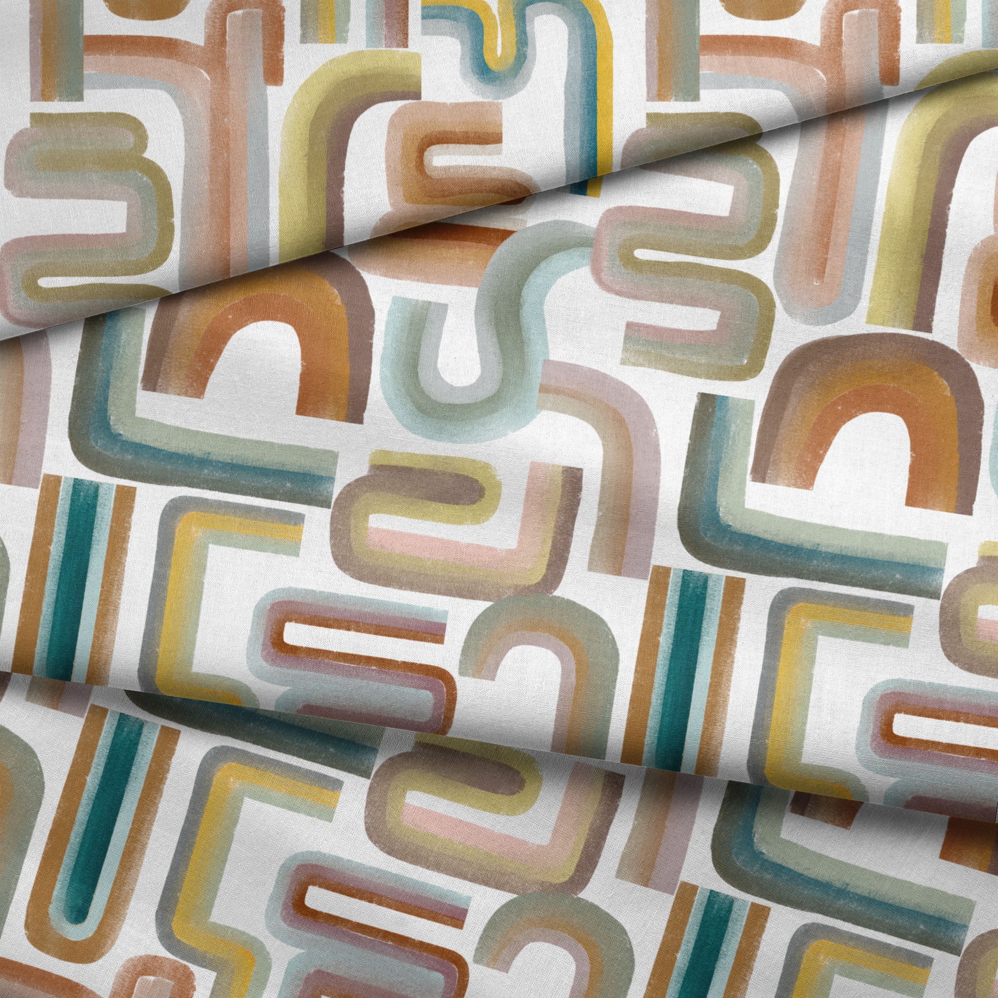 fabric fold mockup