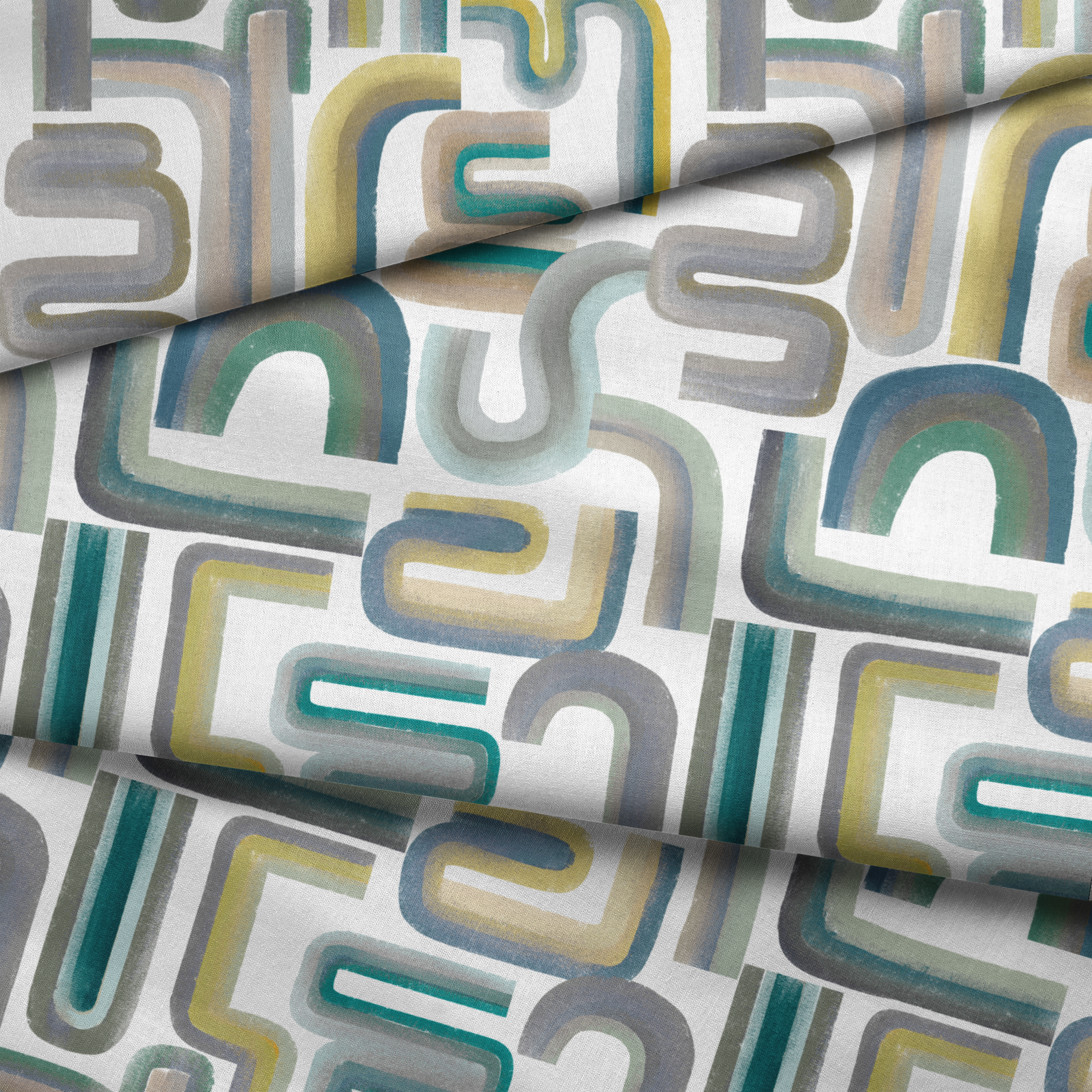 fabric fold mockup