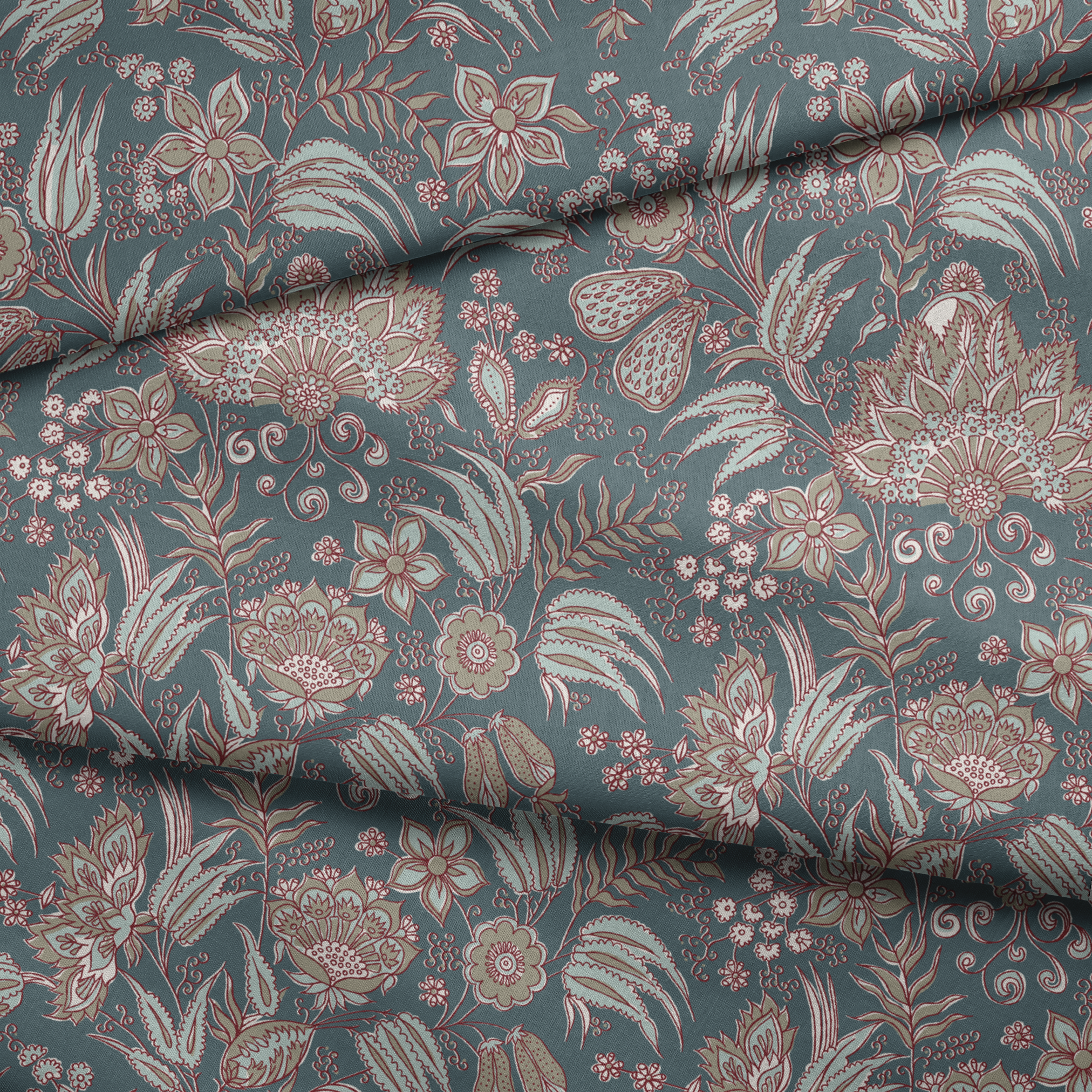 fabric fold mockup