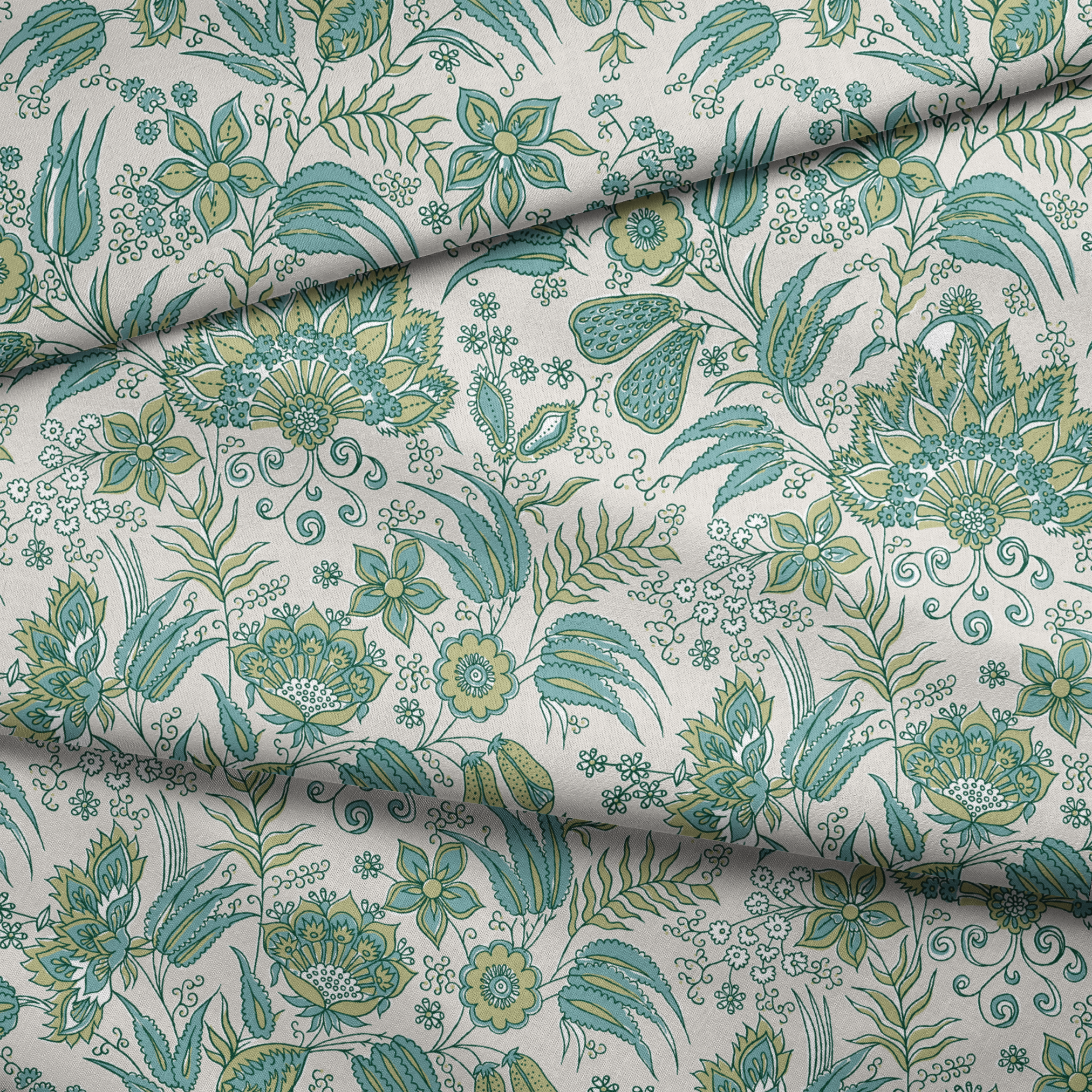 fabric fold mockup