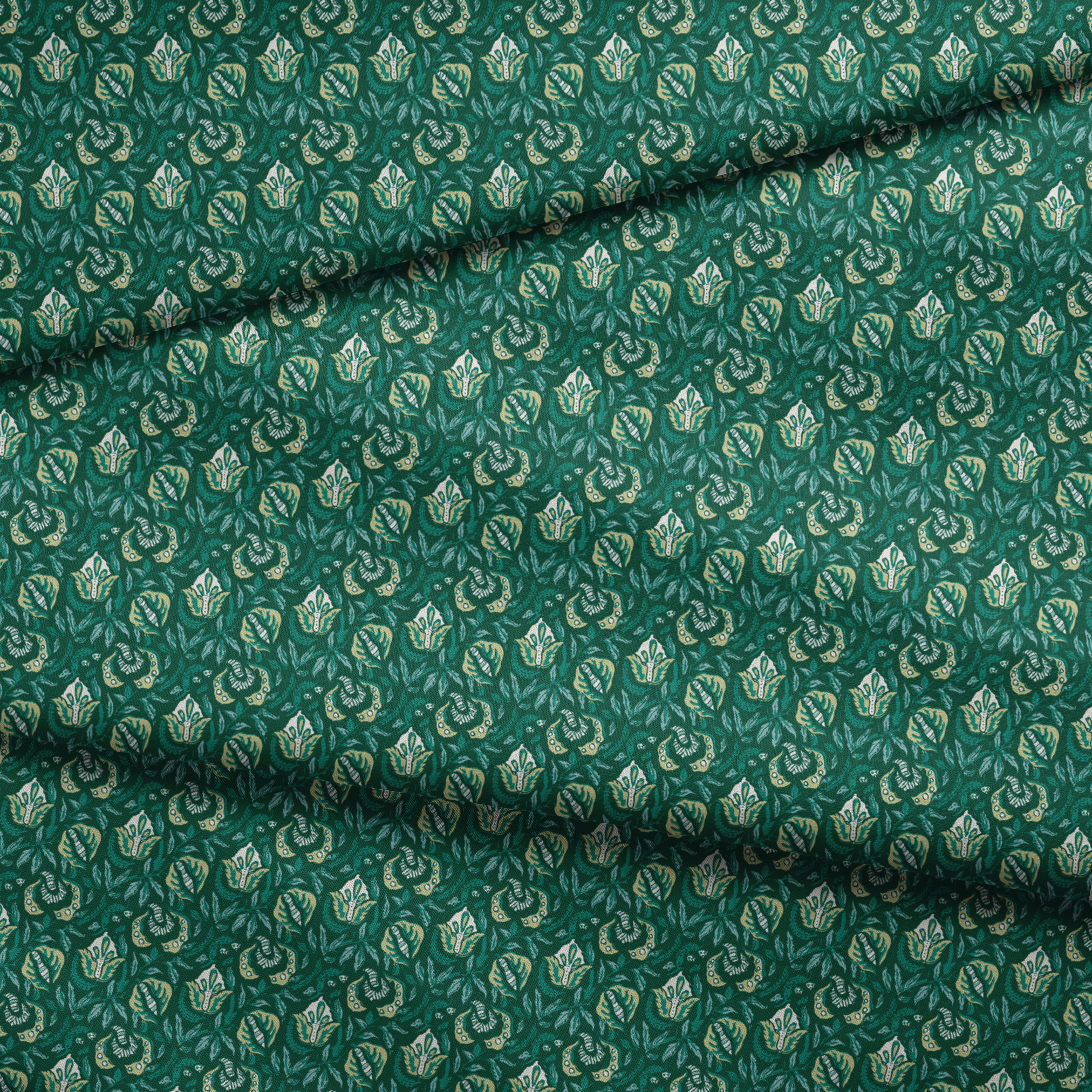 fabric fold mockup