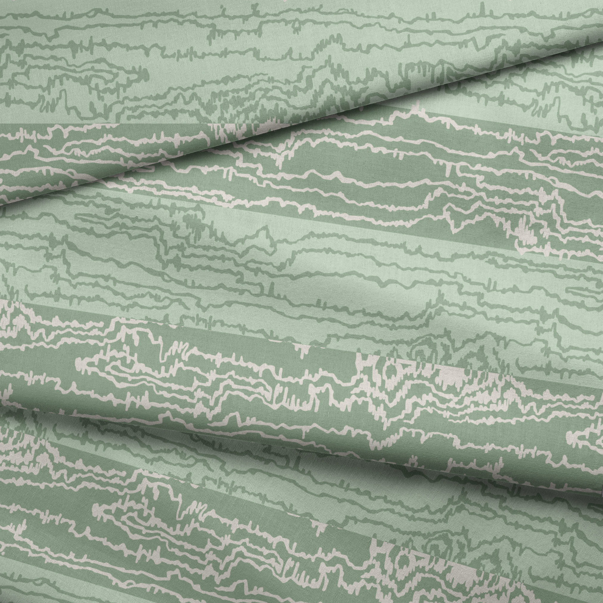fabric fold mockup