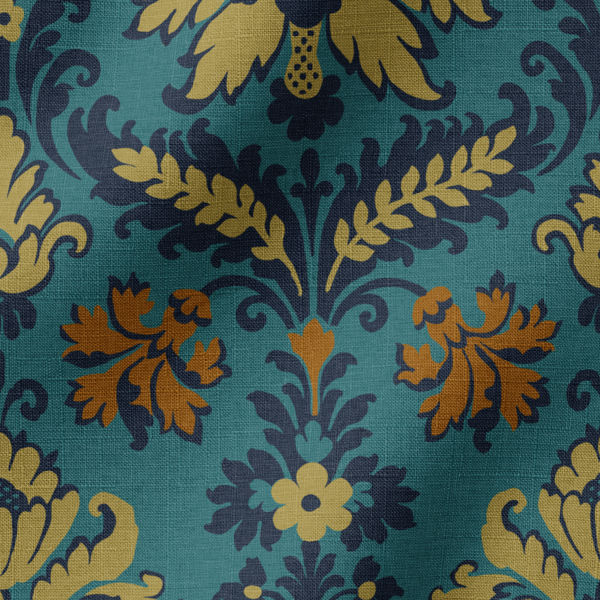 fabric ripple mockup