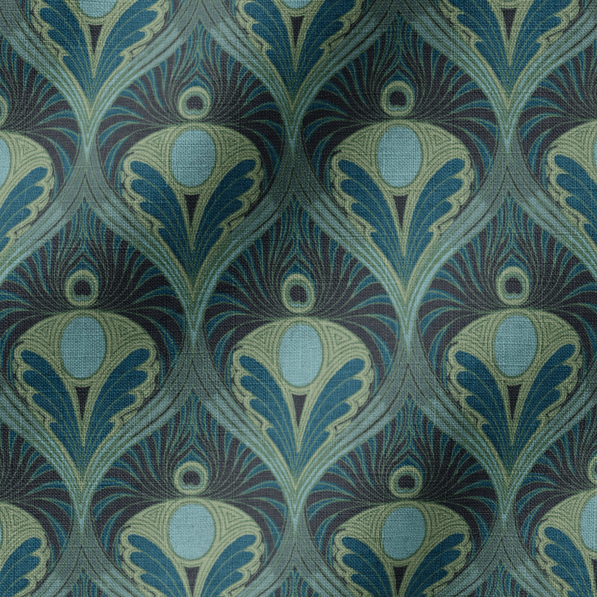 fabric ripple mockup