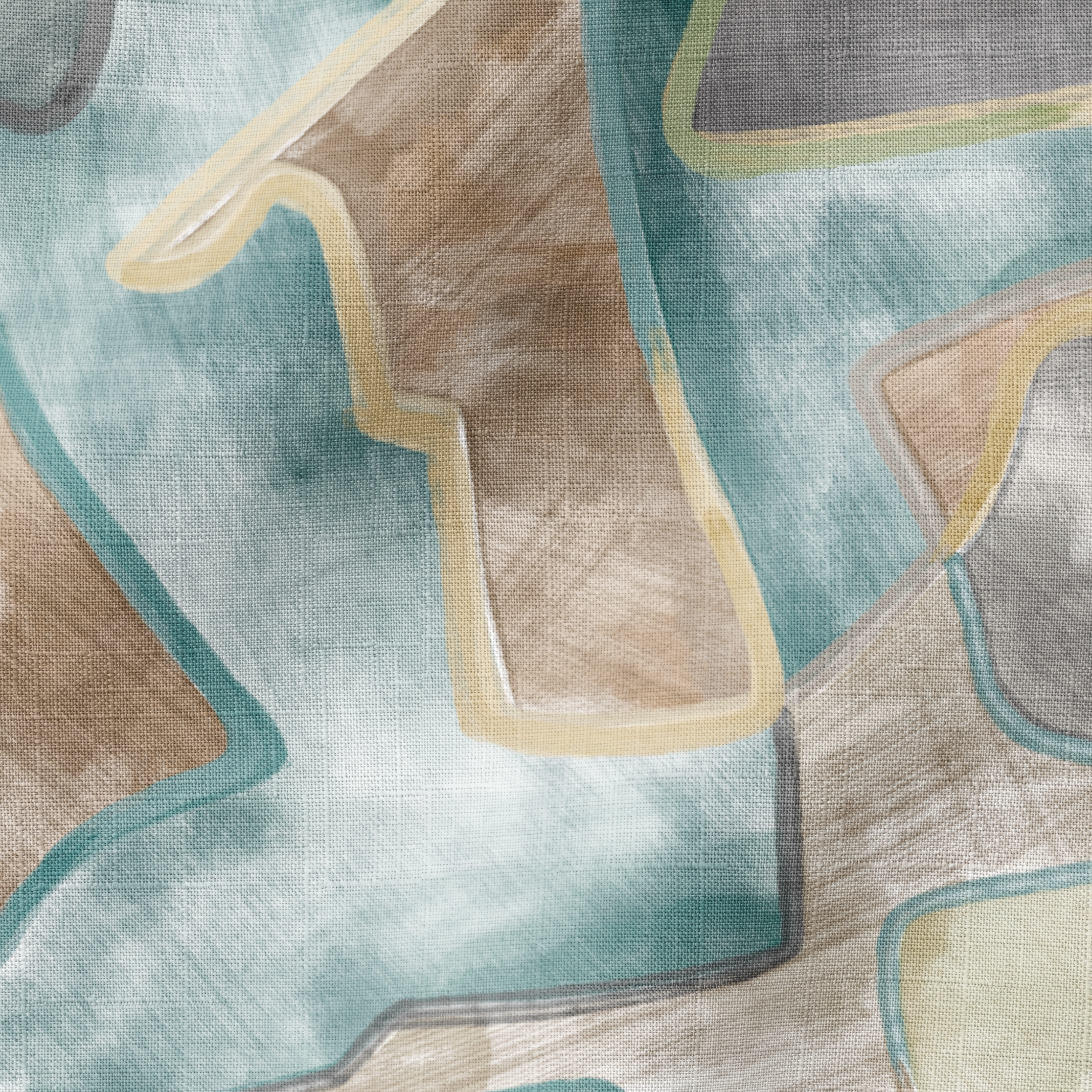 fabric ripple mockup