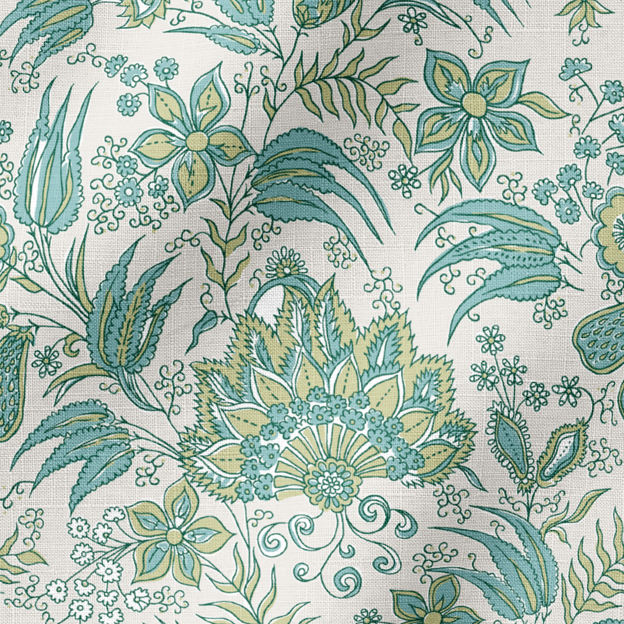 fabric ripple mockup