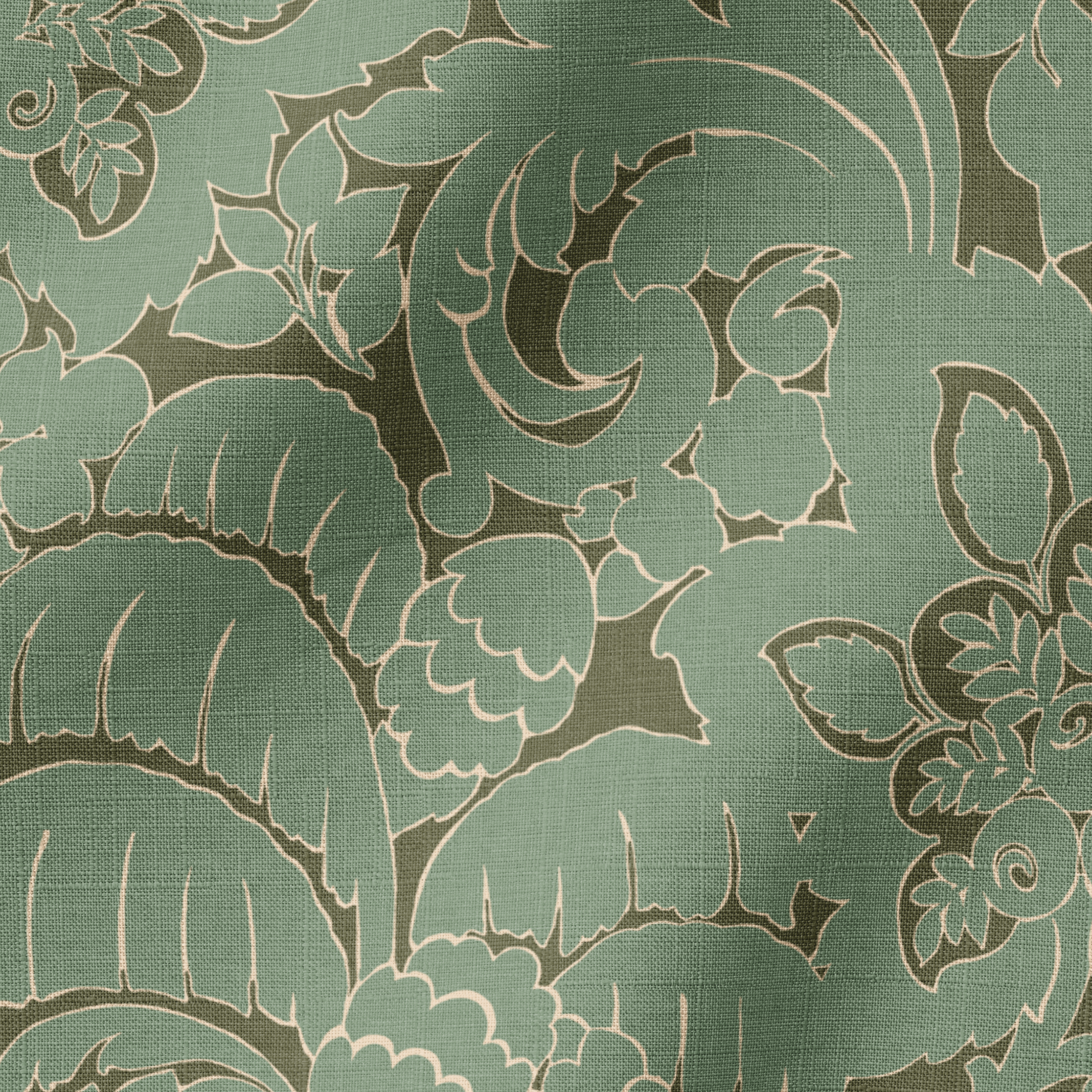 fabric ripple mockup