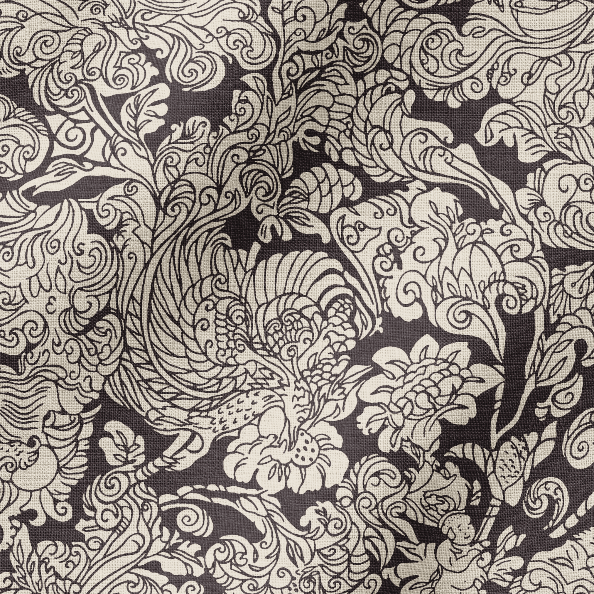 fabric ripple mockup