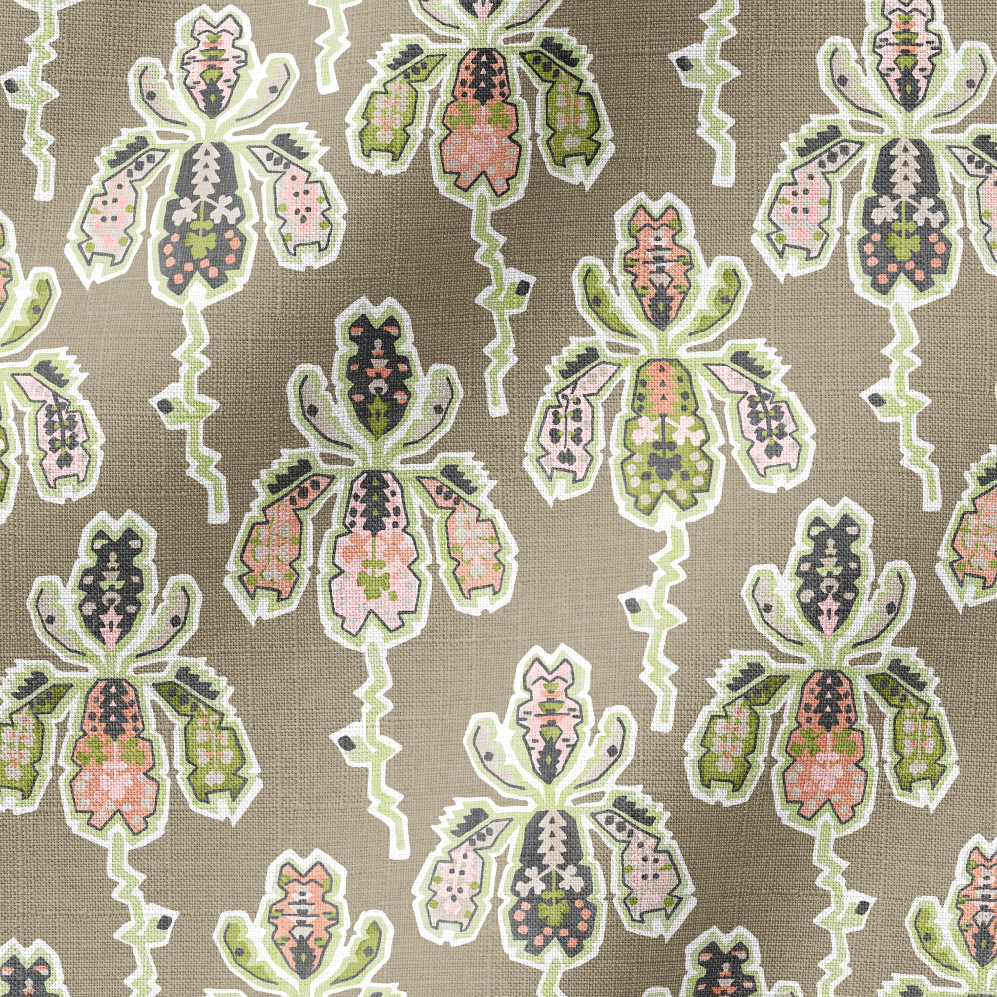 fabric ripple mockup