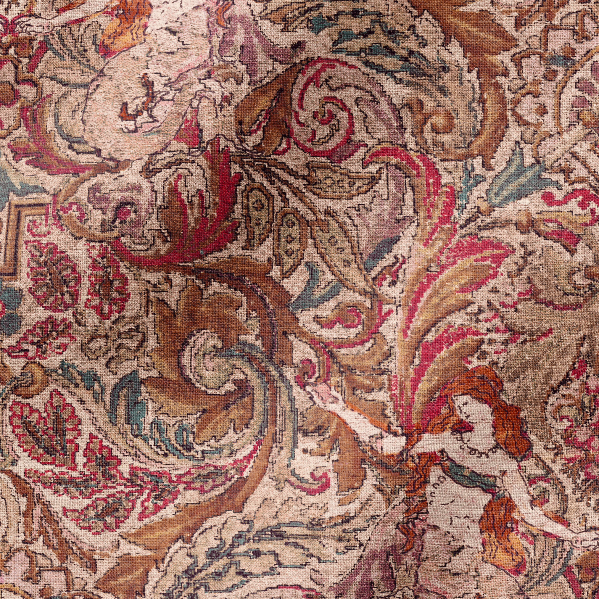 fabric ripple mockup