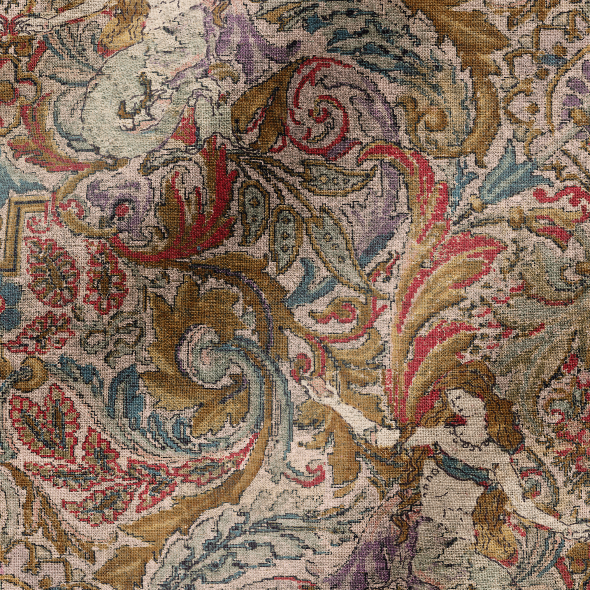 fabric ripple mockup