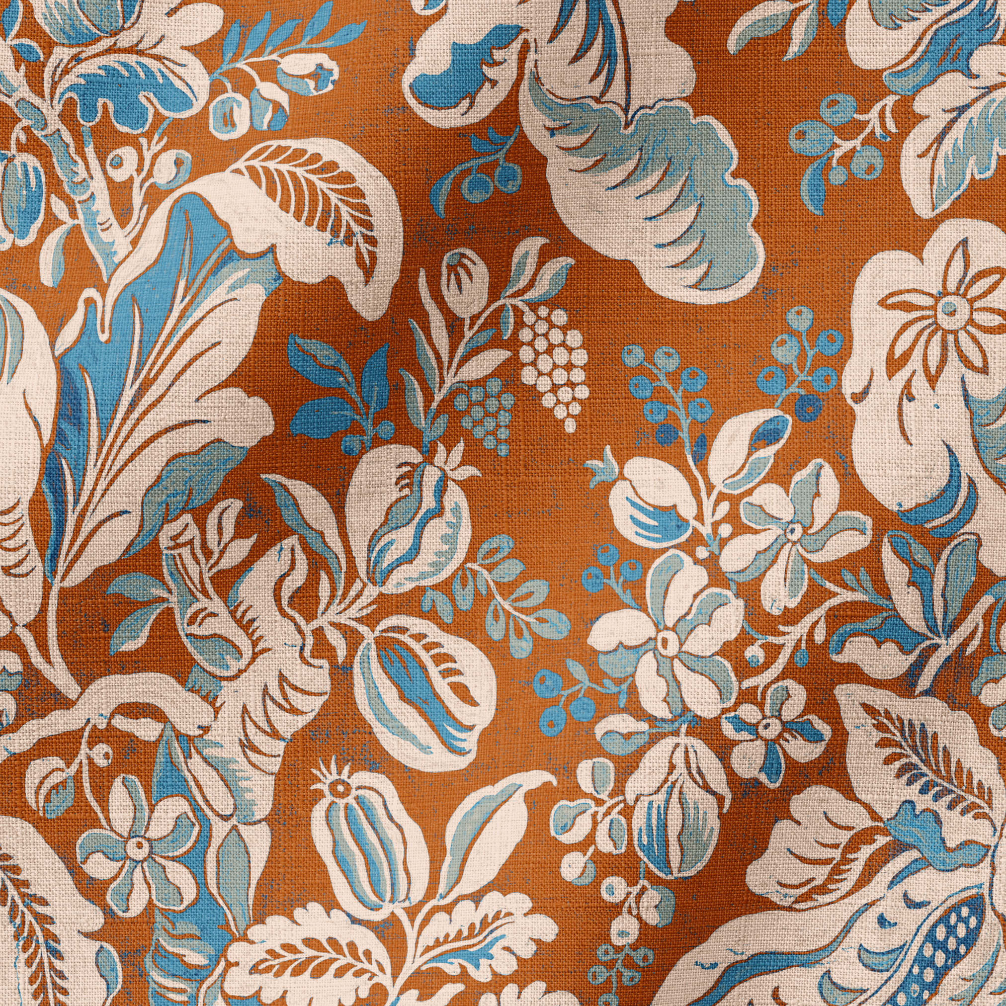 fabric ripple mockup