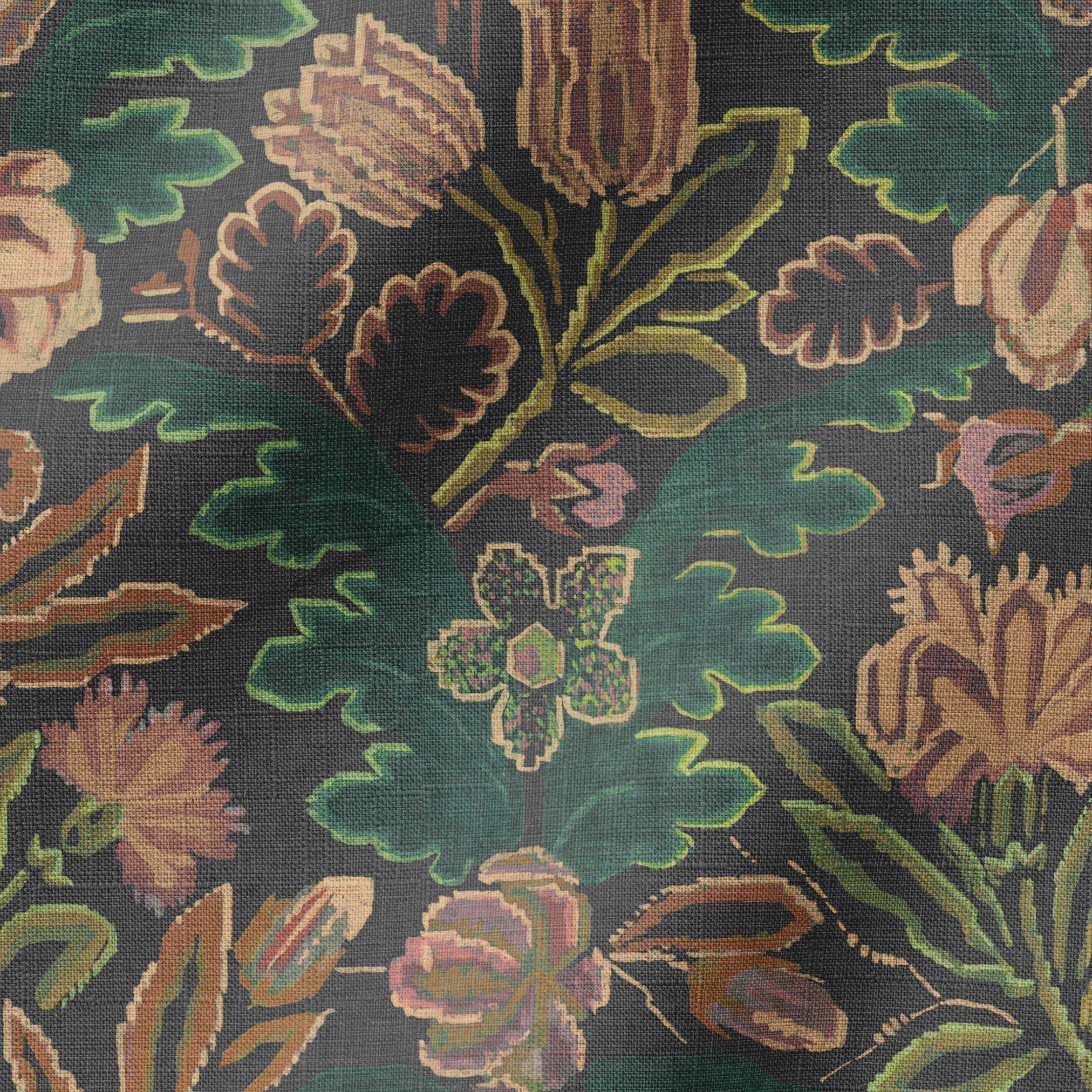 fabric ripple mockup