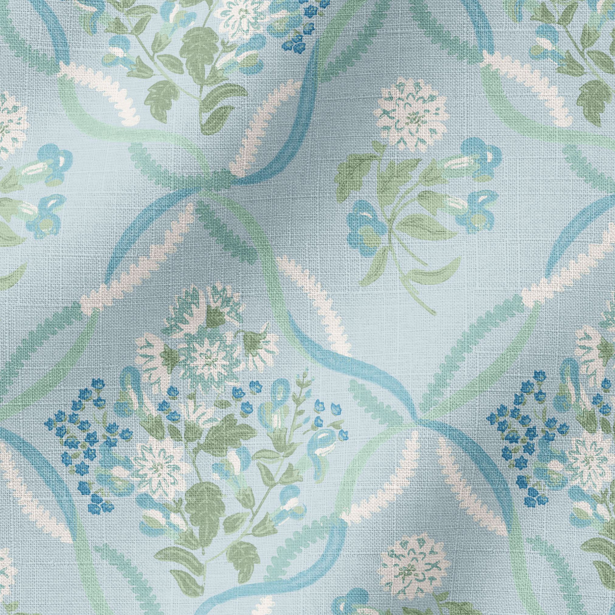 fabric ripple mockup