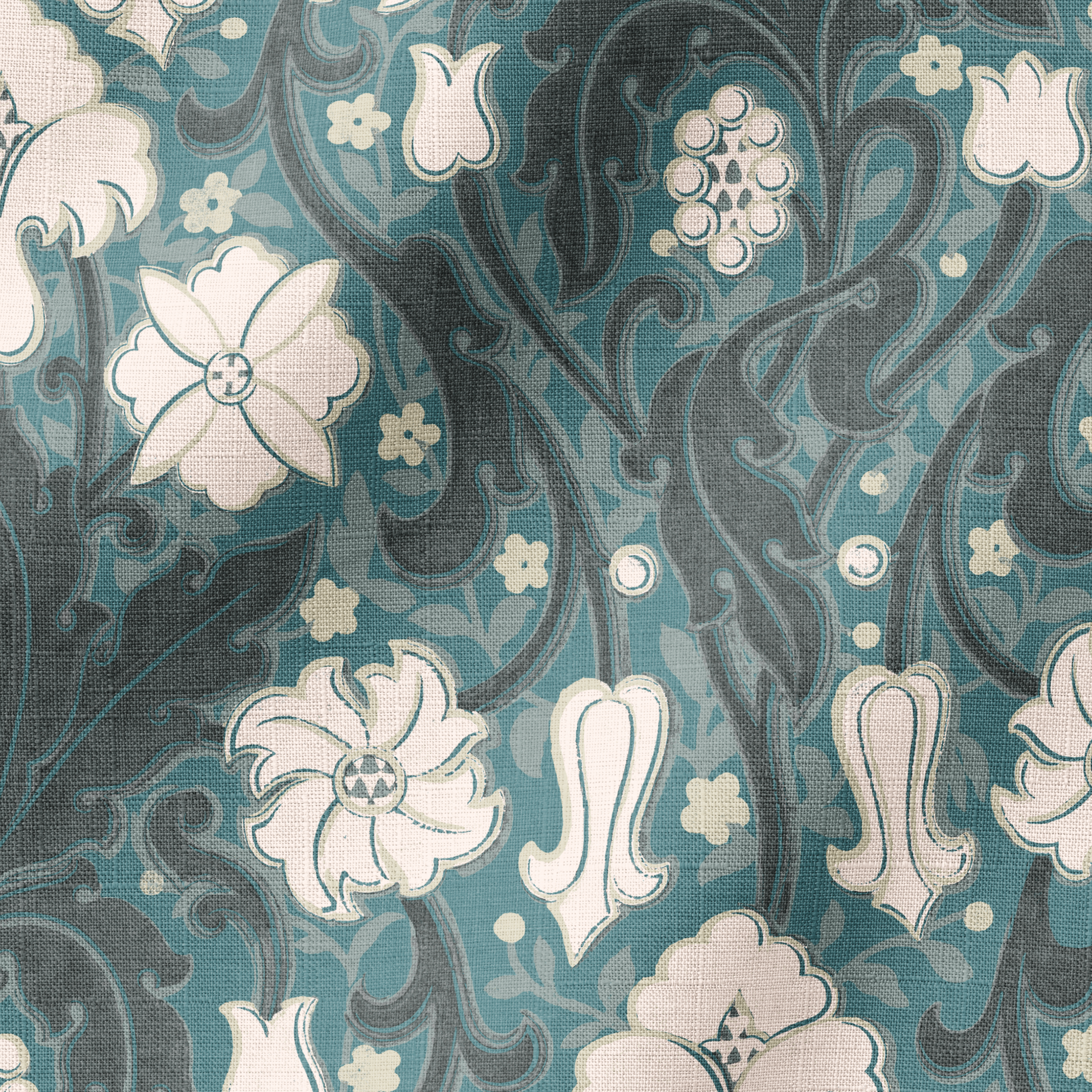 fabric ripple mockup