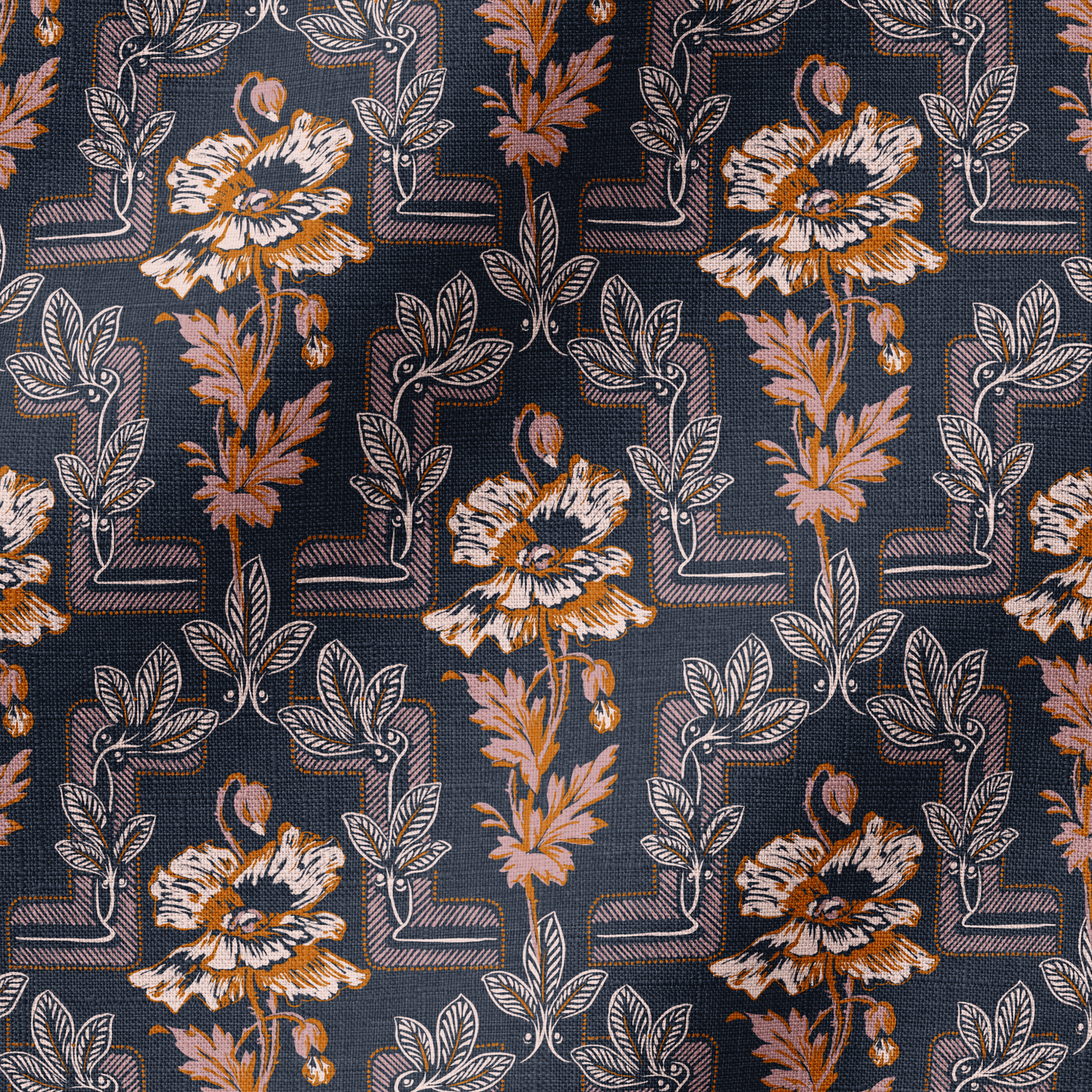 fabric ripple mockup