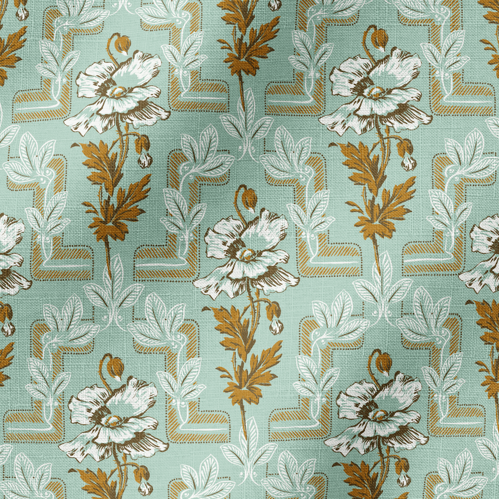 fabric ripple mockup