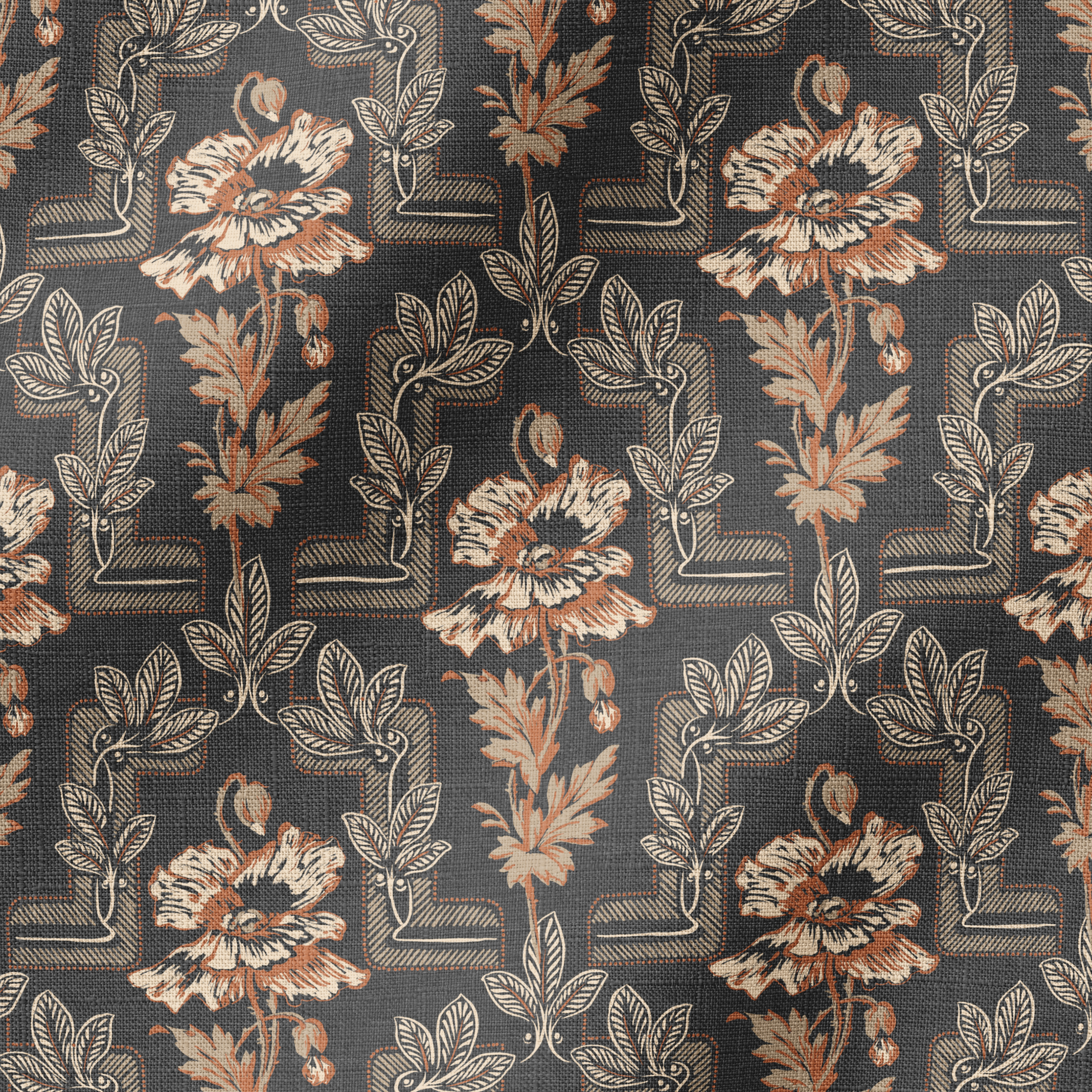 fabric ripple mockup