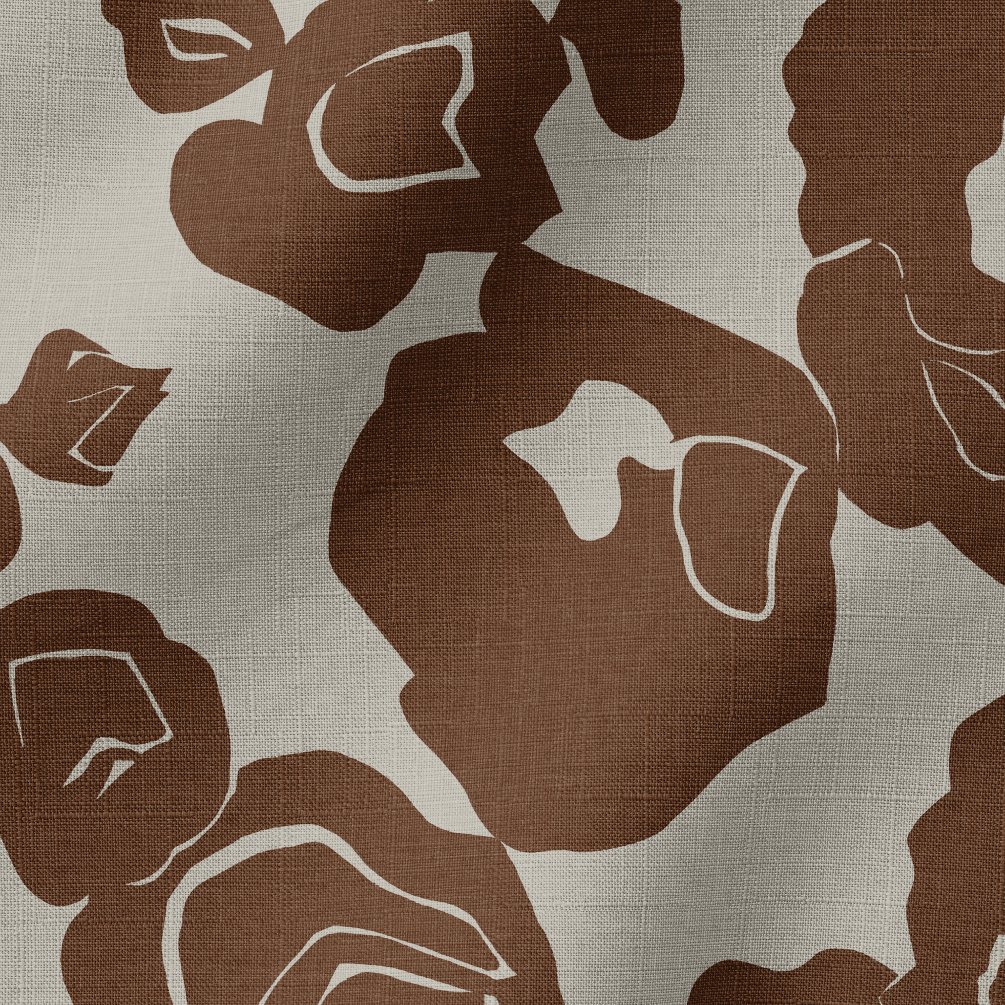 fabric ripple mockup