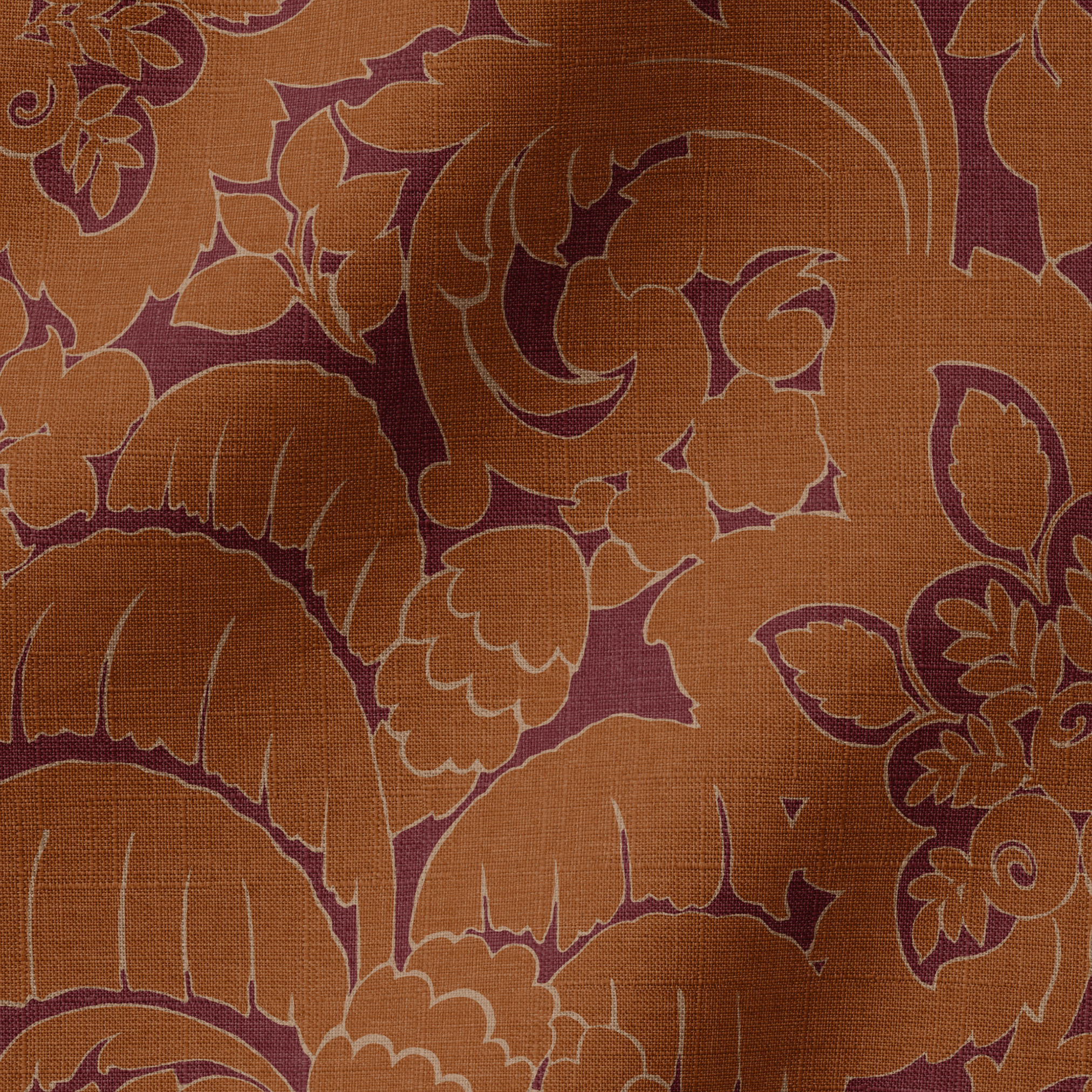 fabric ripple mockup