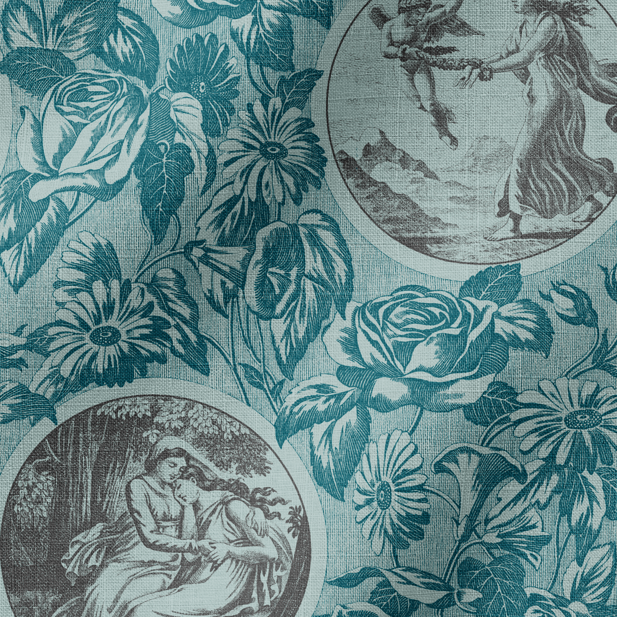 fabric ripple mockup