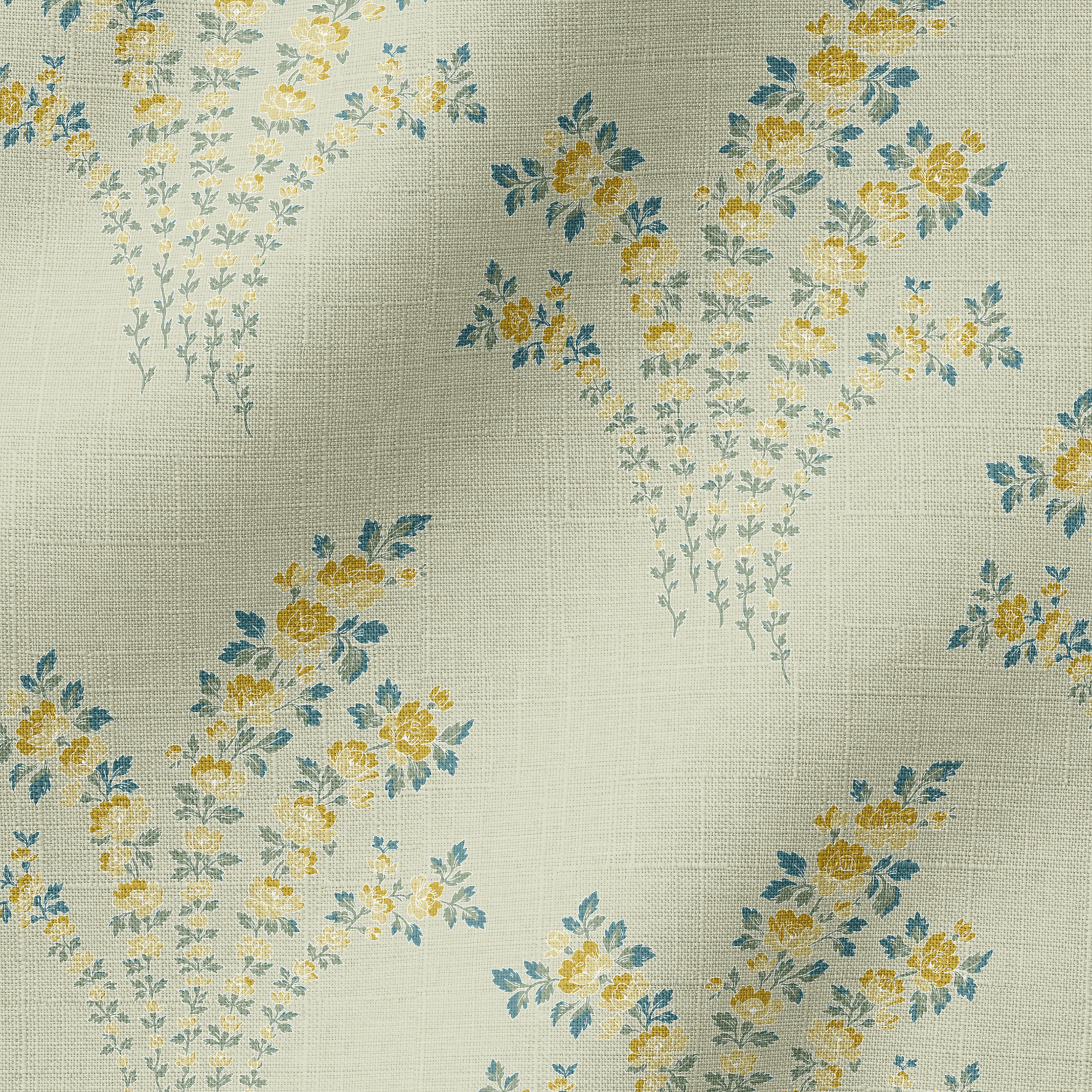 fabric ripple mockup