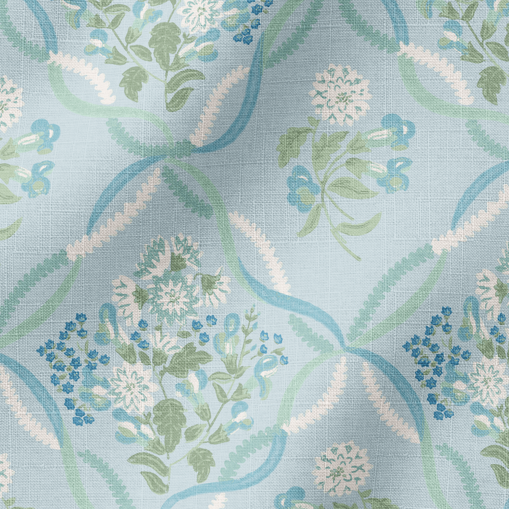 fabric ripple mockup