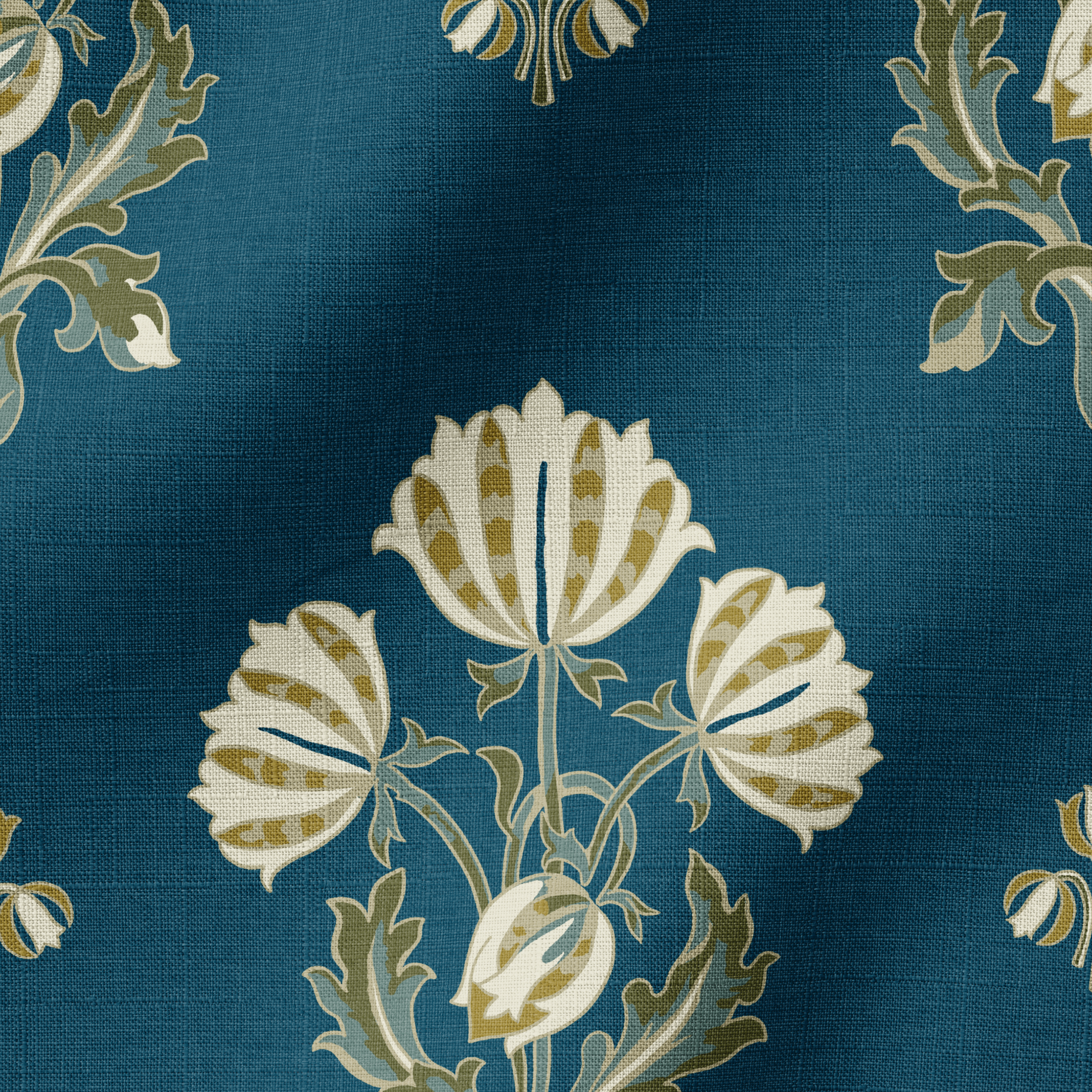 fabric ripple mockup