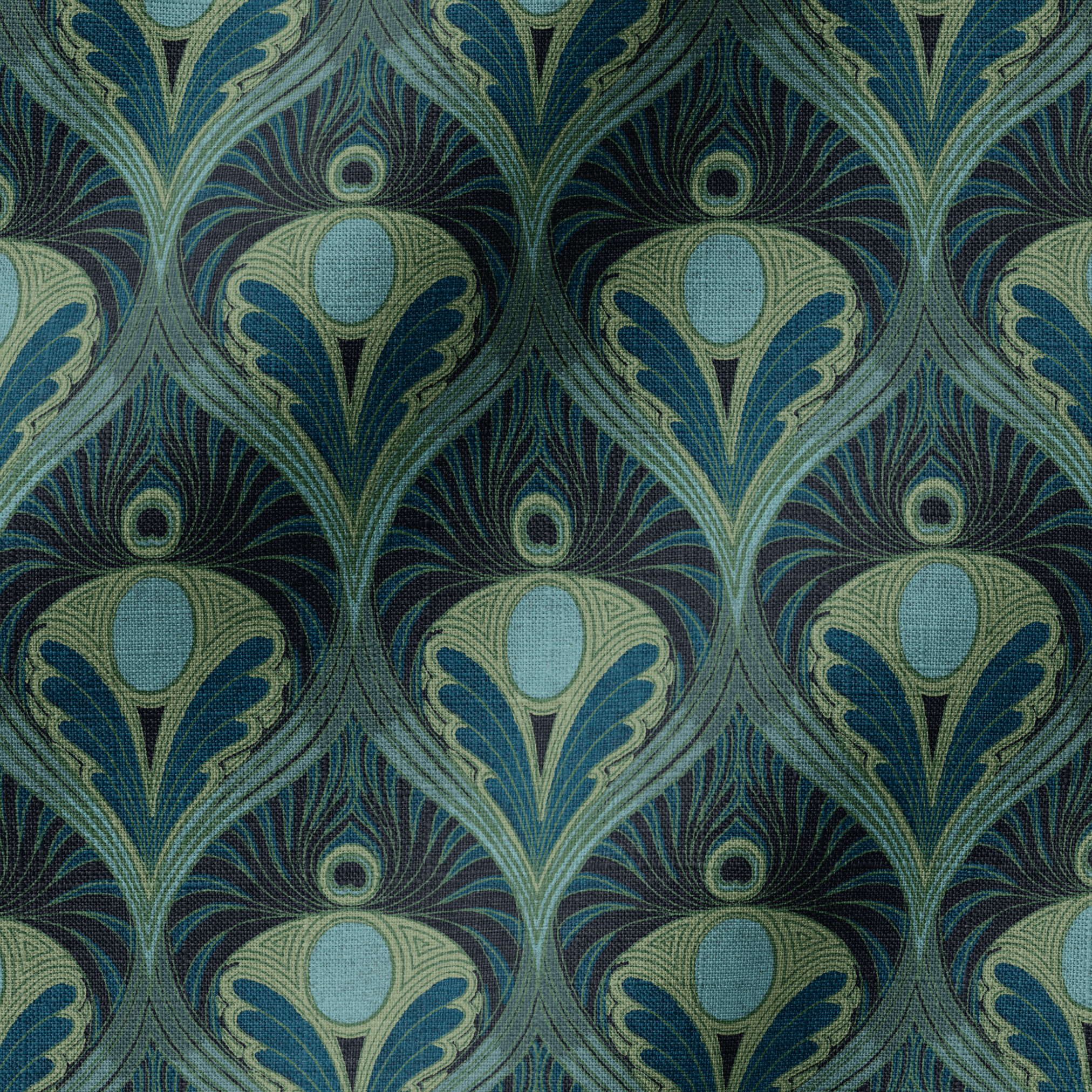 fabric ripple mockup