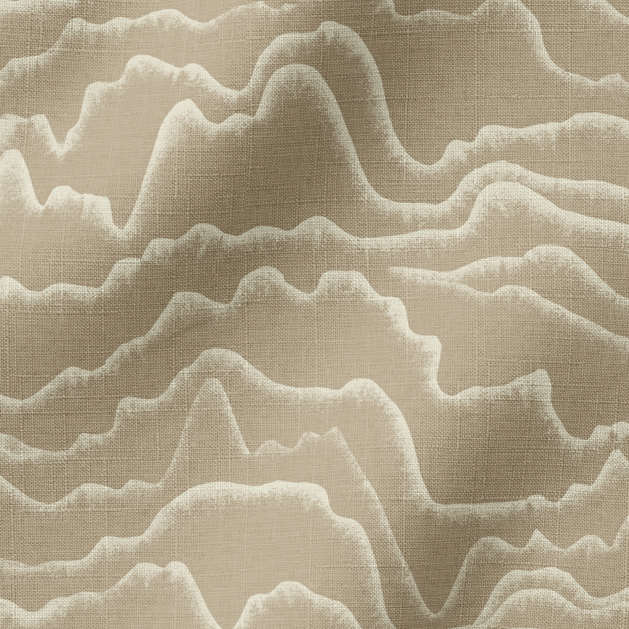 fabric ripple mockup